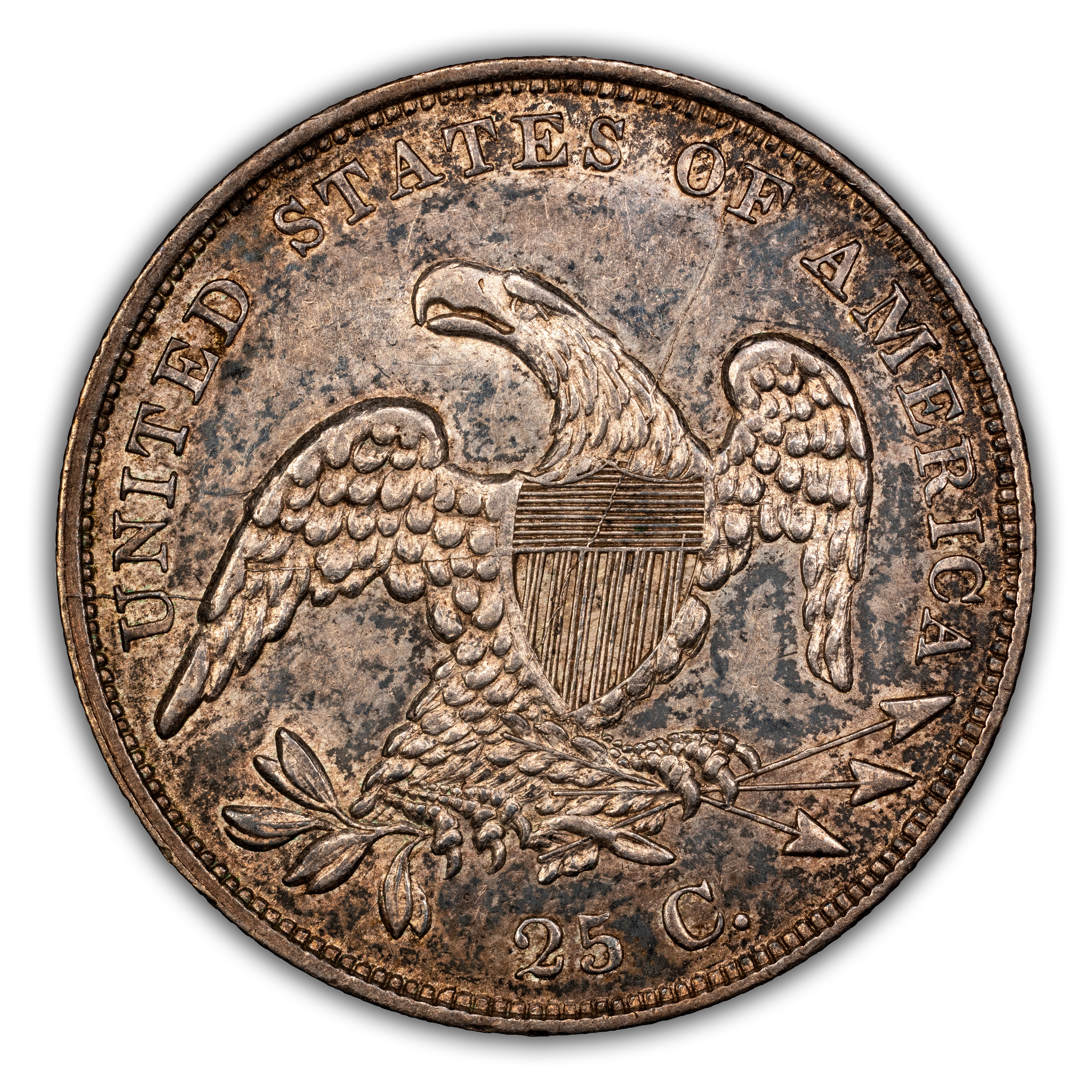 1836 25c B-2 MS thumbnail 6