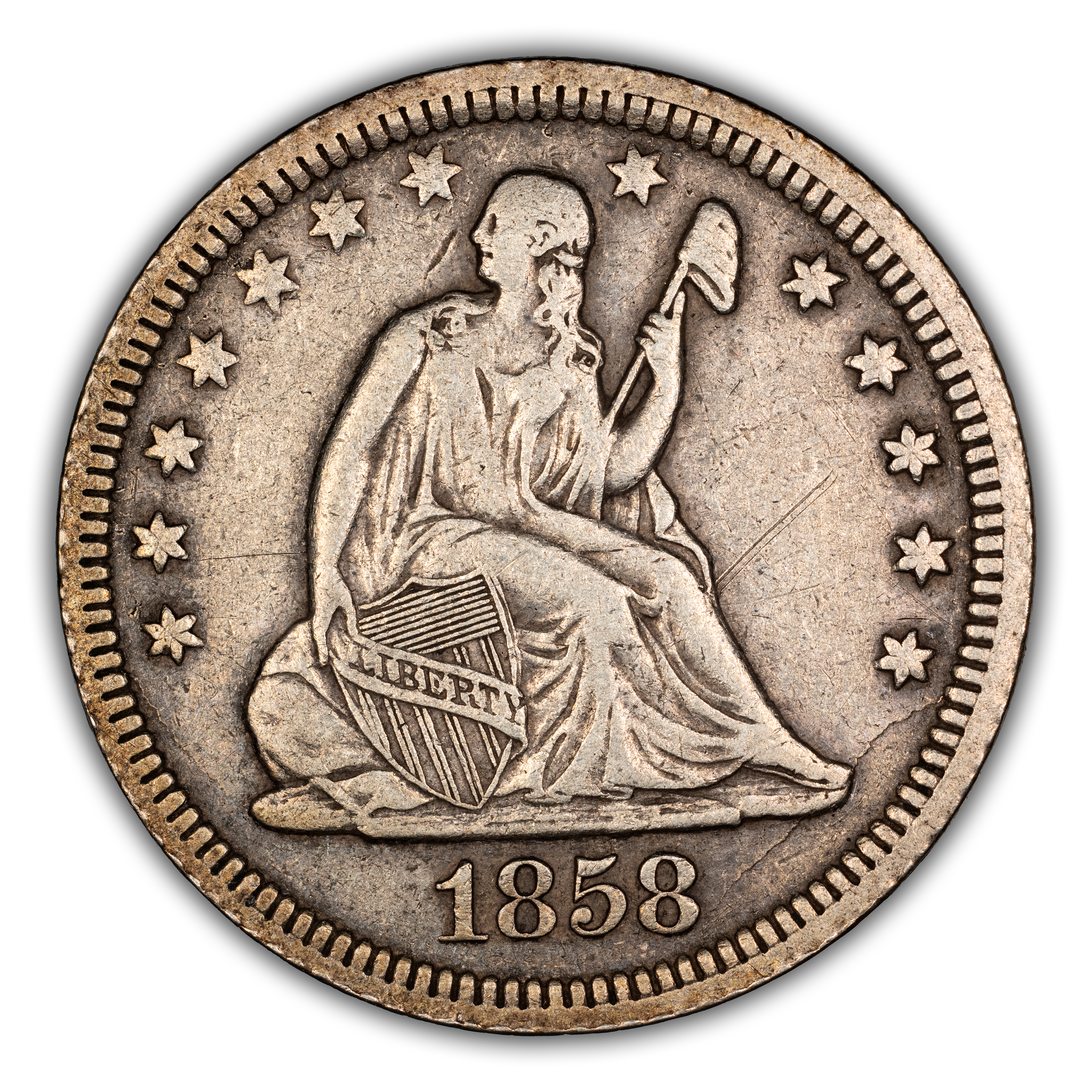 1858 25c MS thumbnail 3