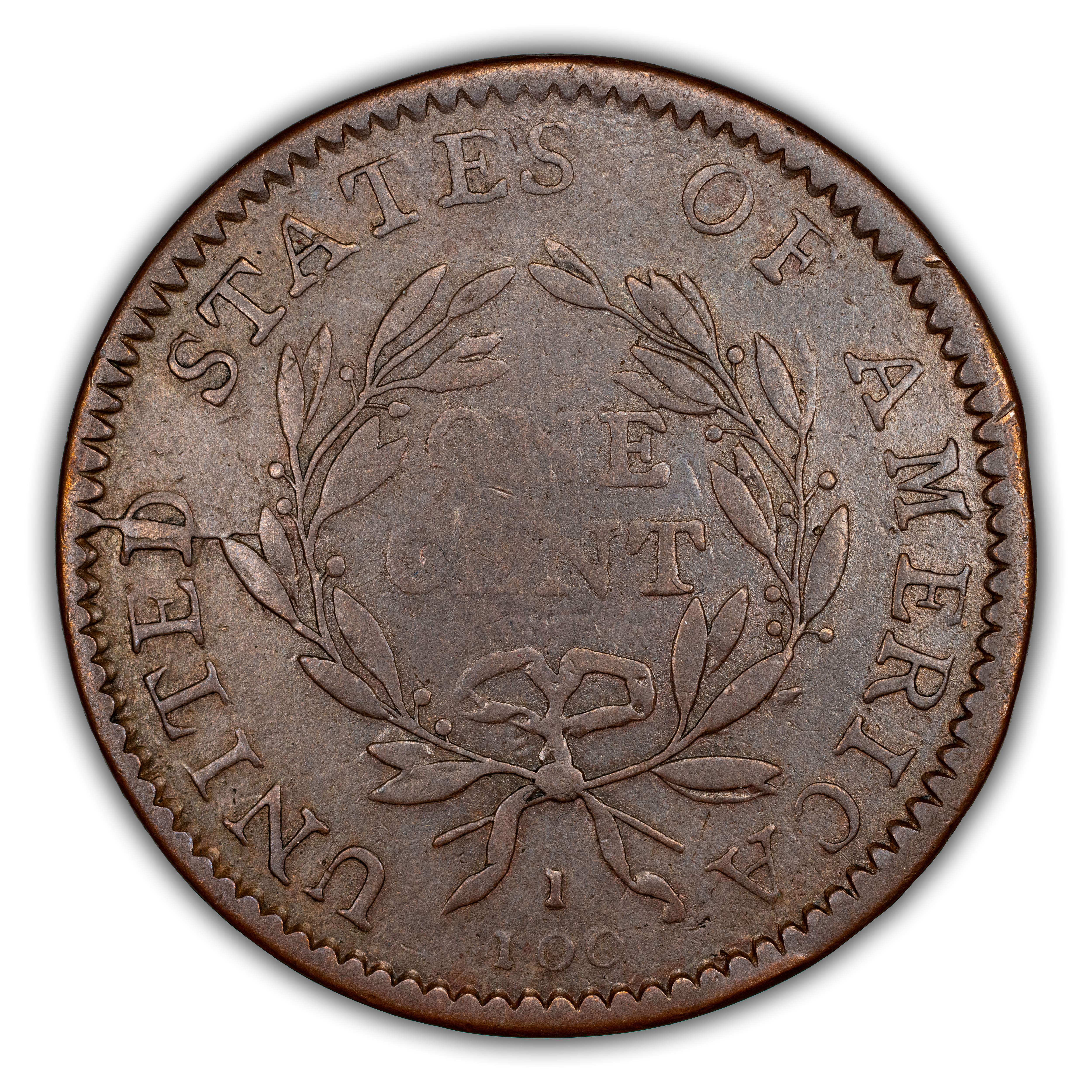 1794 1c No Fraction Bar, S-64  MS BN thumbnail 6