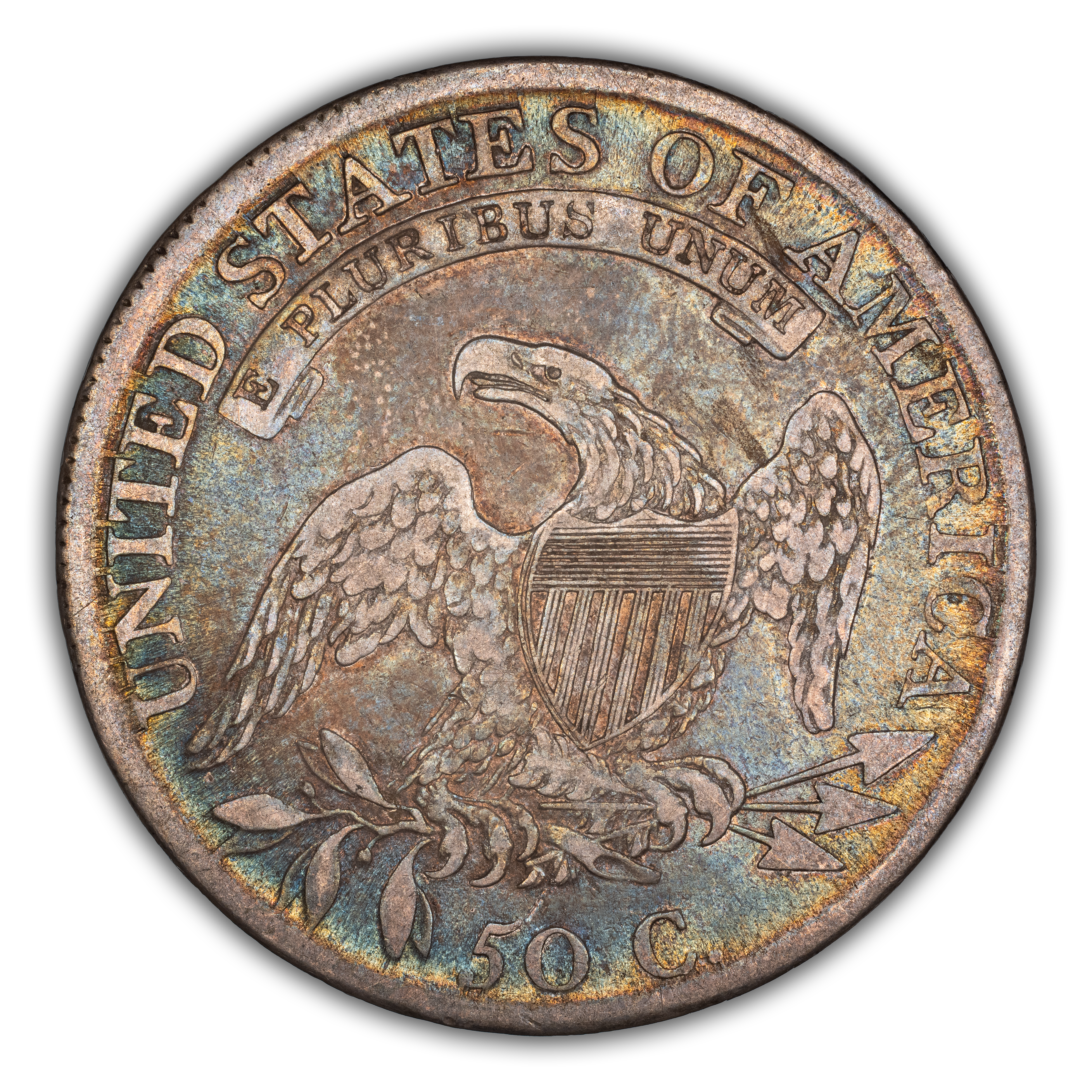 1809 50c III Edge, O-111a MS thumbnail 5