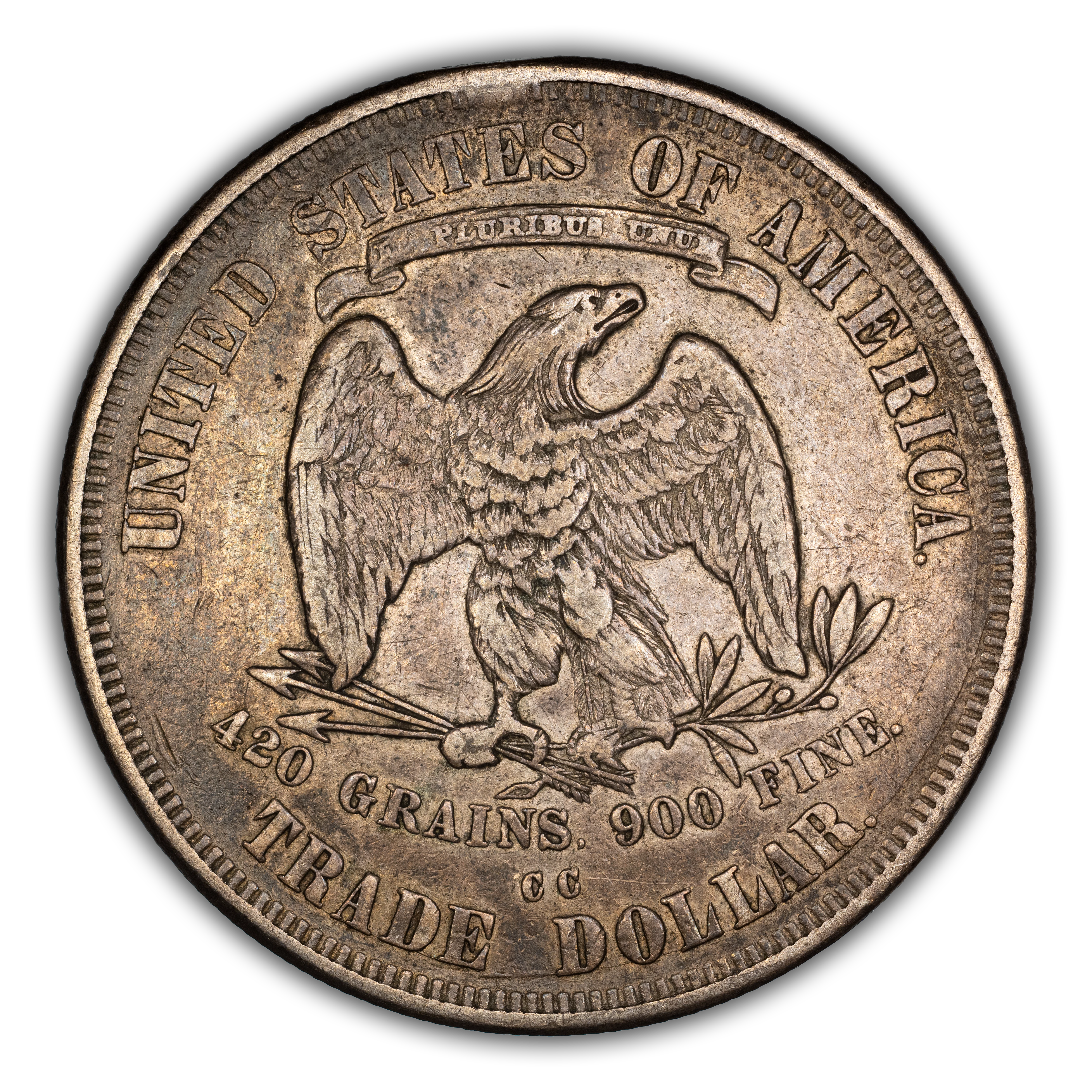 1876-CC Trade$ Obverse I, Reverse II MS thumbnail 10