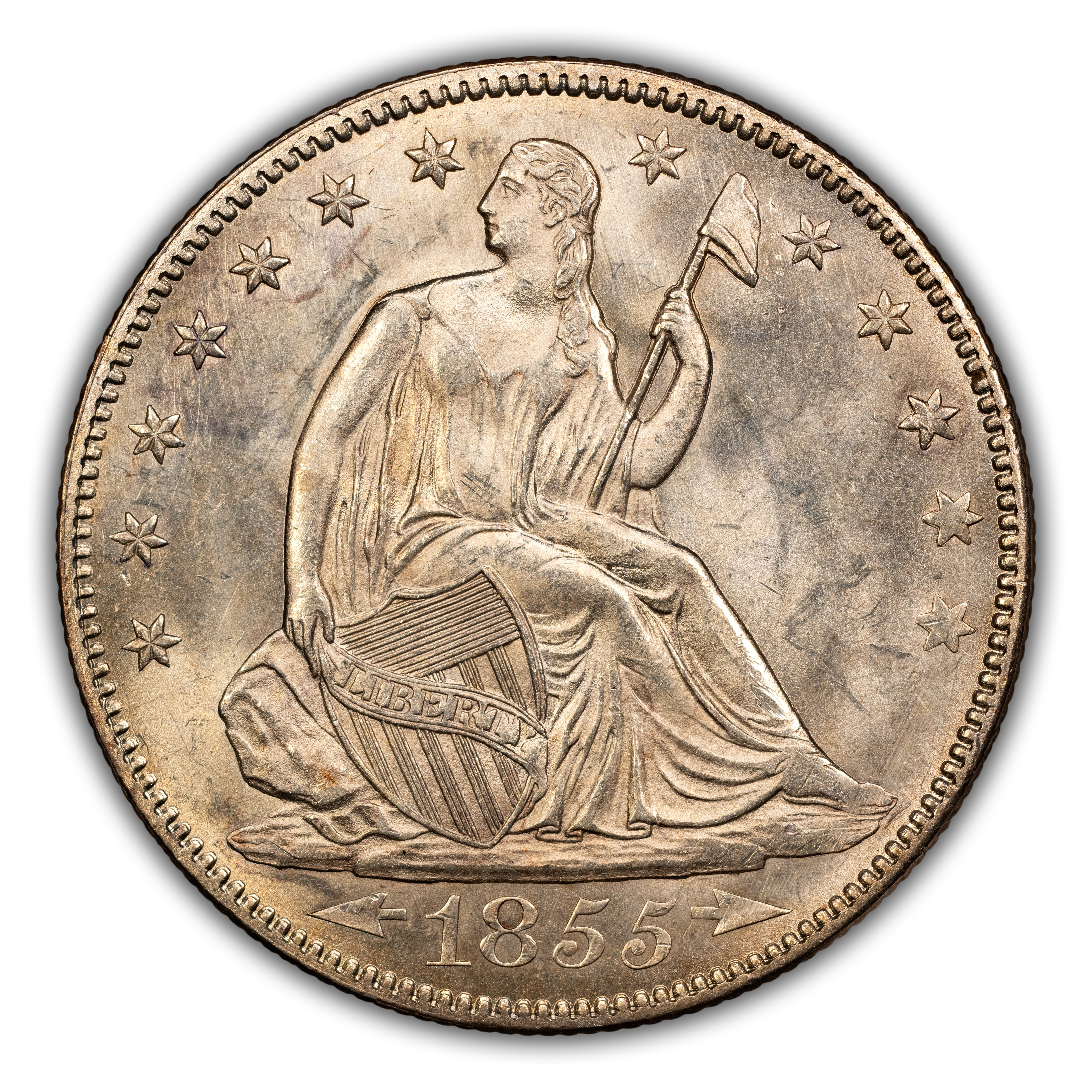 1855 50c Arrows MS