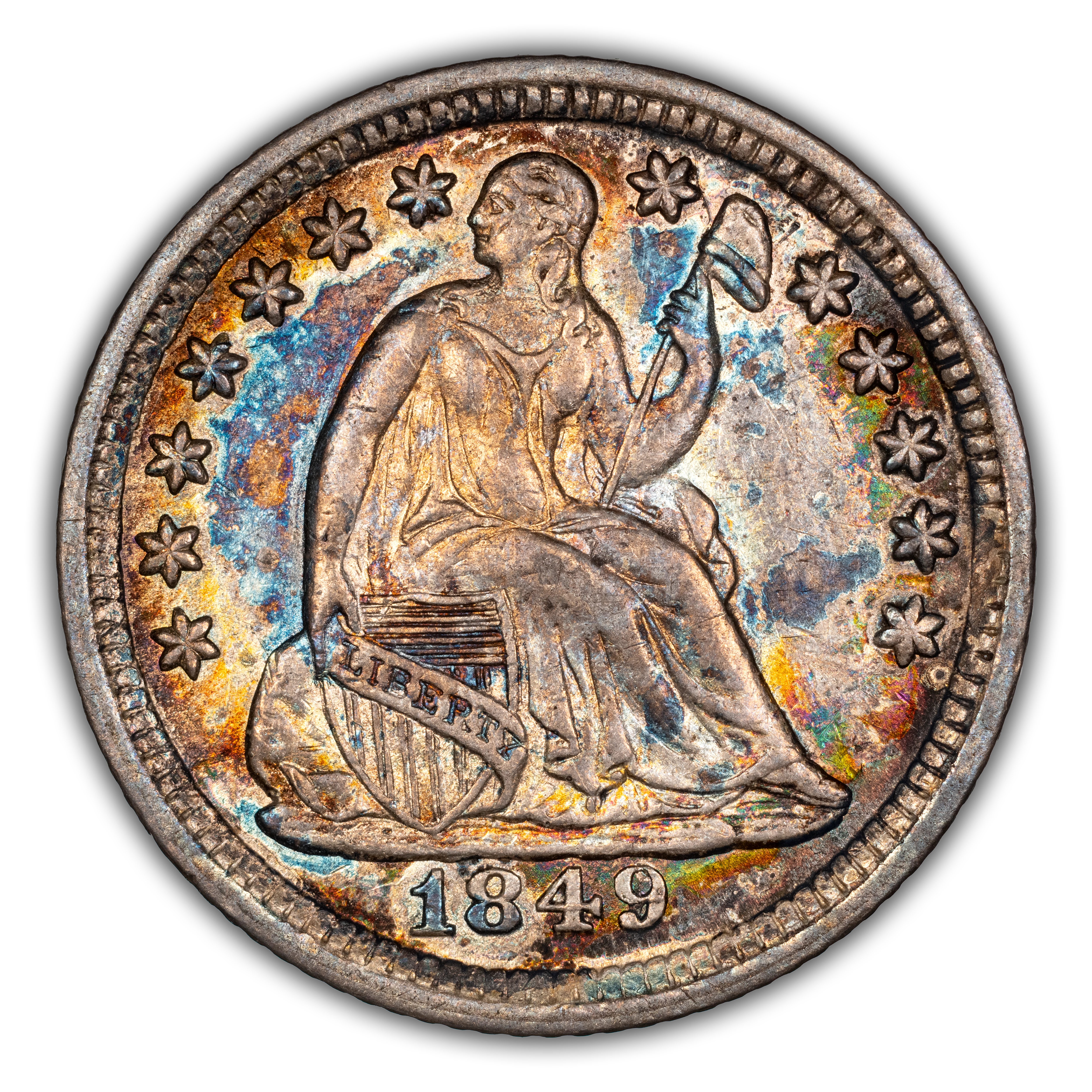 1849/6 H10c 9 Over Widely Placed 6, FS-302 MS thumbnail 4