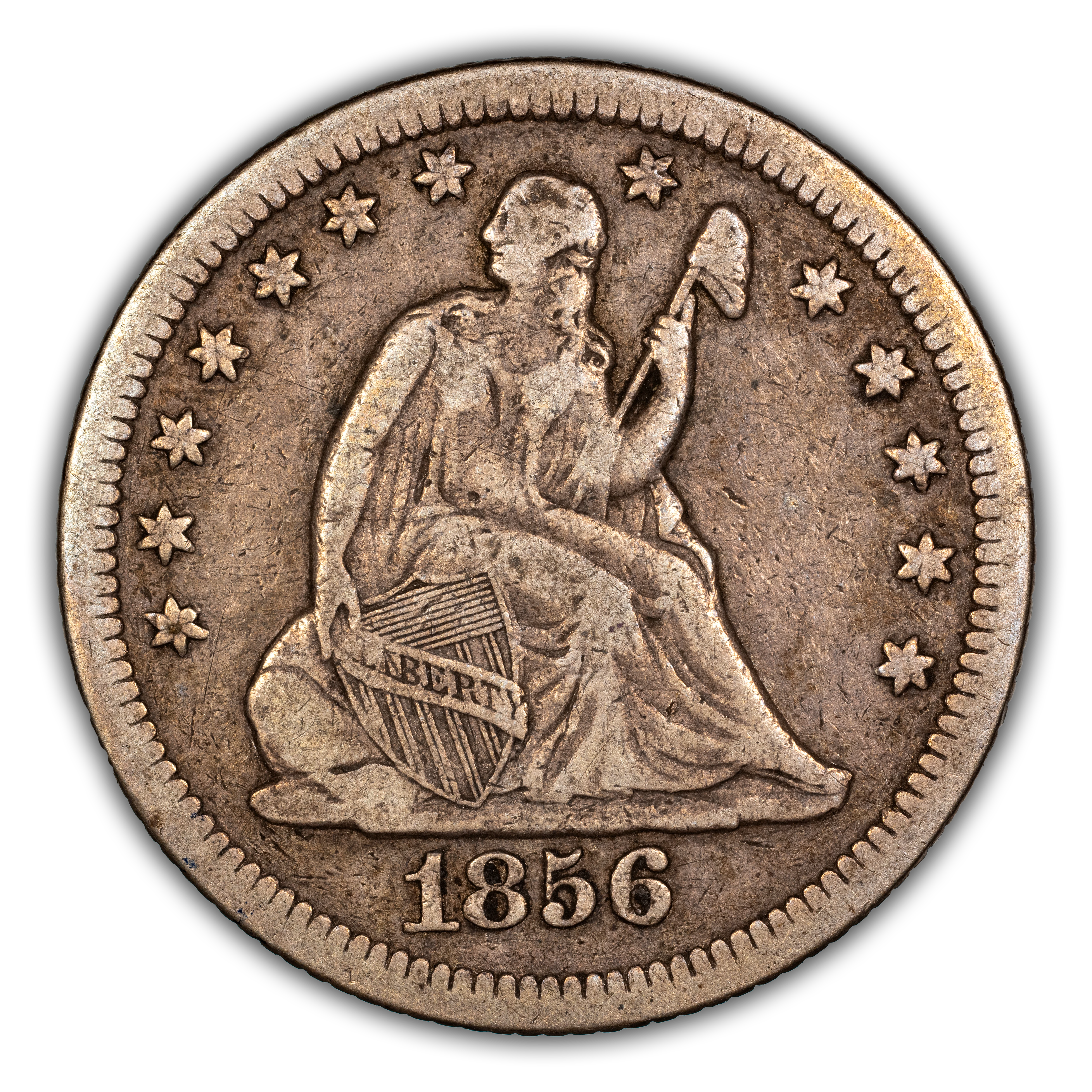 1856-O 25c MS thumbnail 3