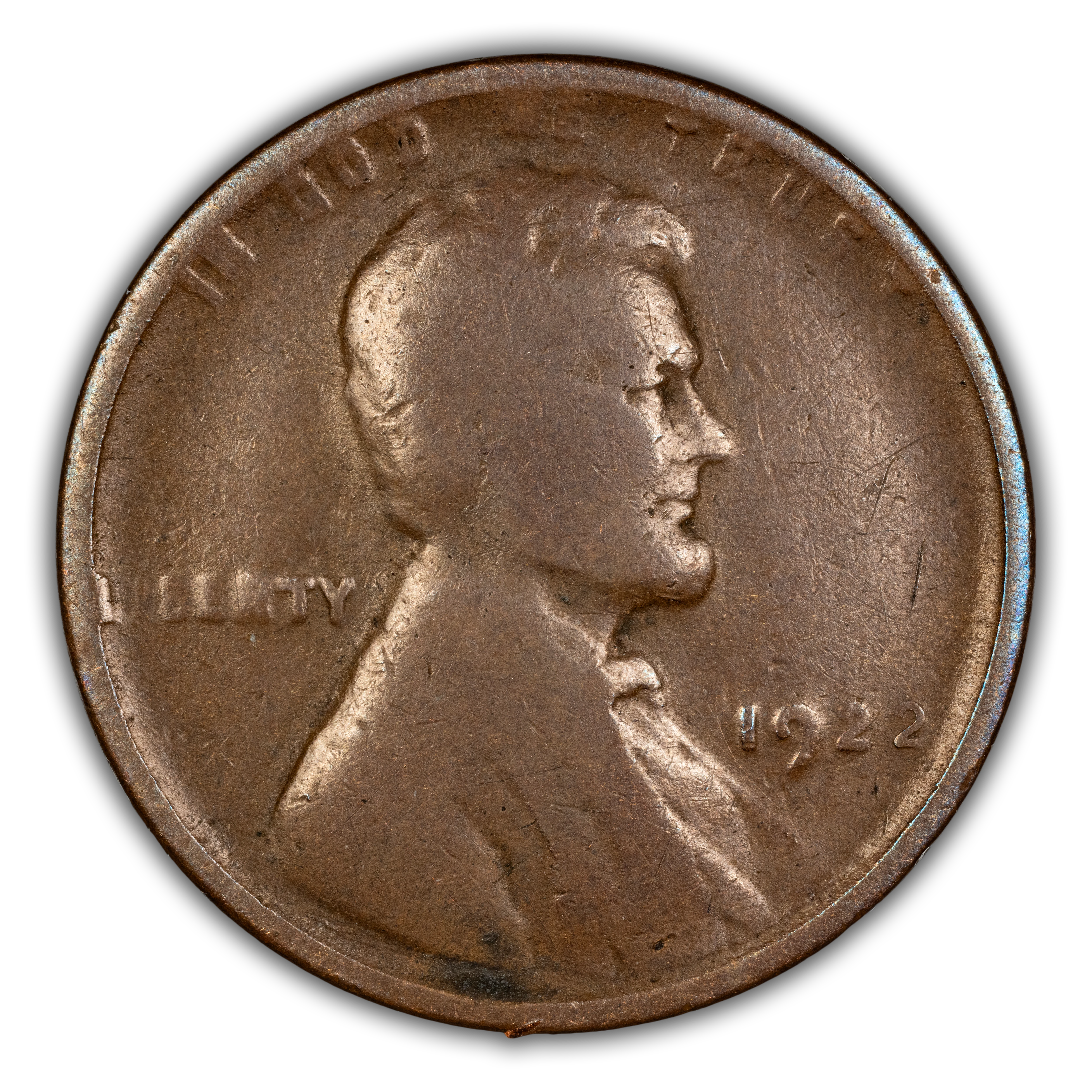 1922 no D 1c Strong Reverse, Die Pair 2 MS BN thumbnail 2