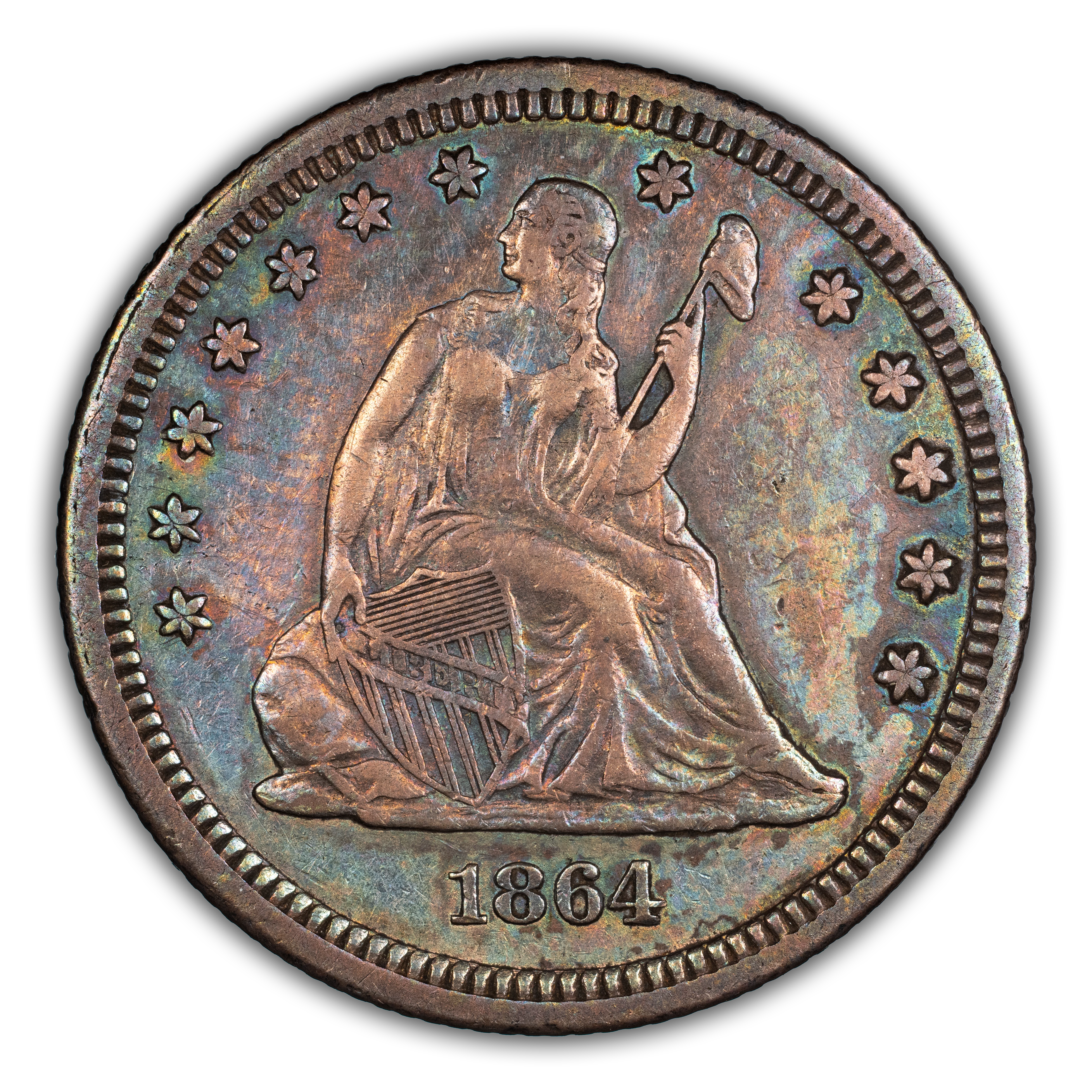 1864 25c MS thumbnail 3