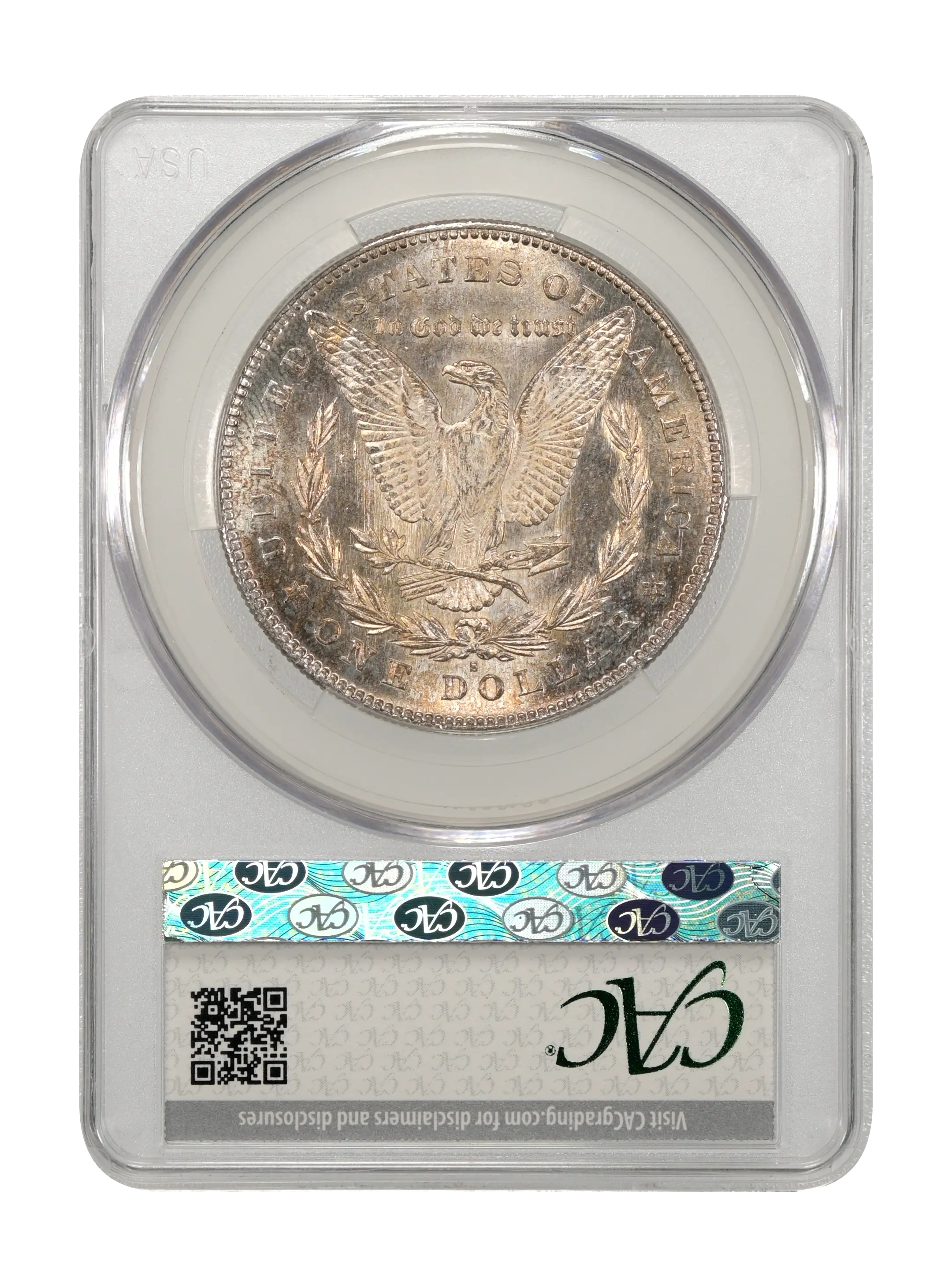 1878-S $1  Tripled Eyelid, VAM-5 MS thumbnail 5