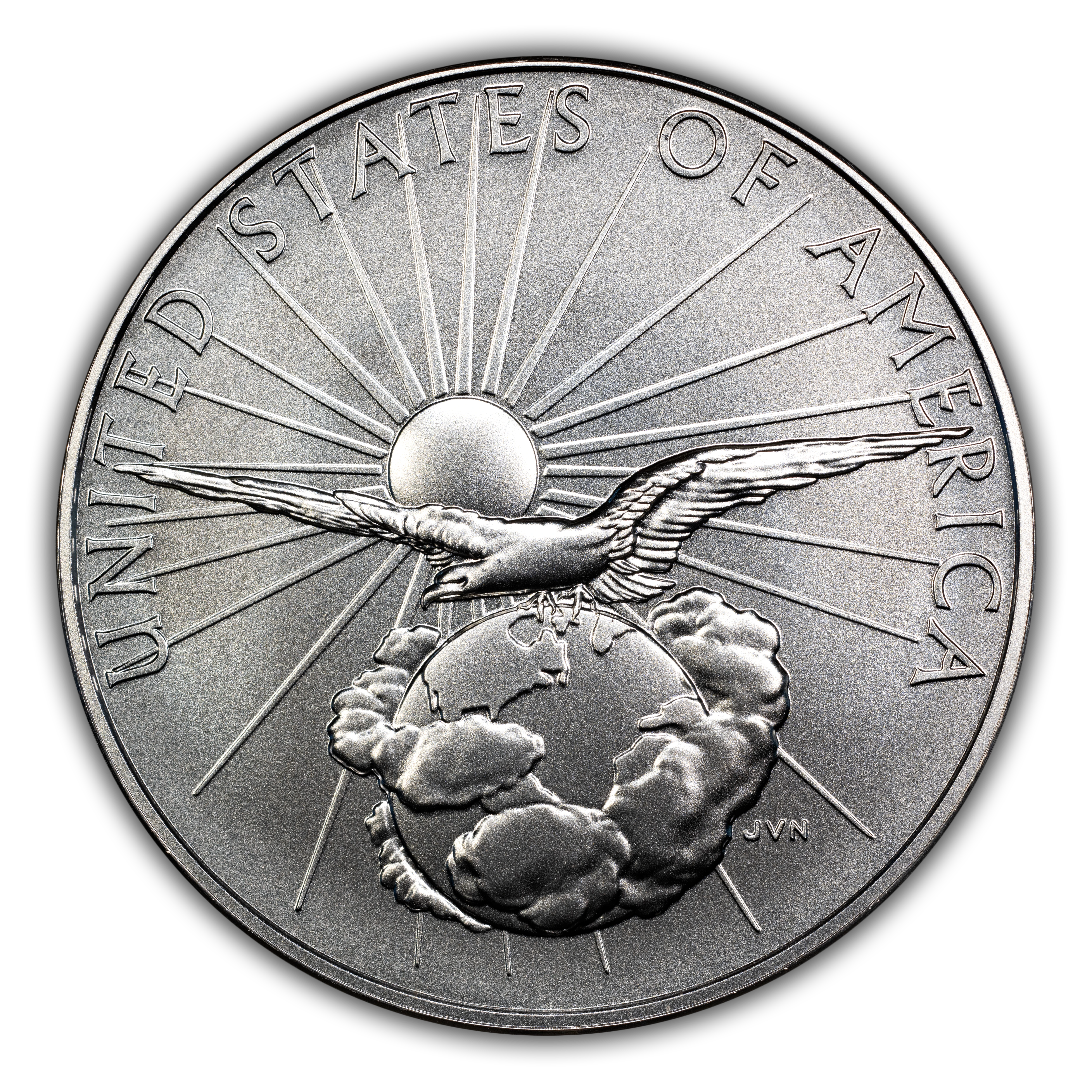 2026 Medal 1oz Silver, Bust Dollar MS thumbnail 5