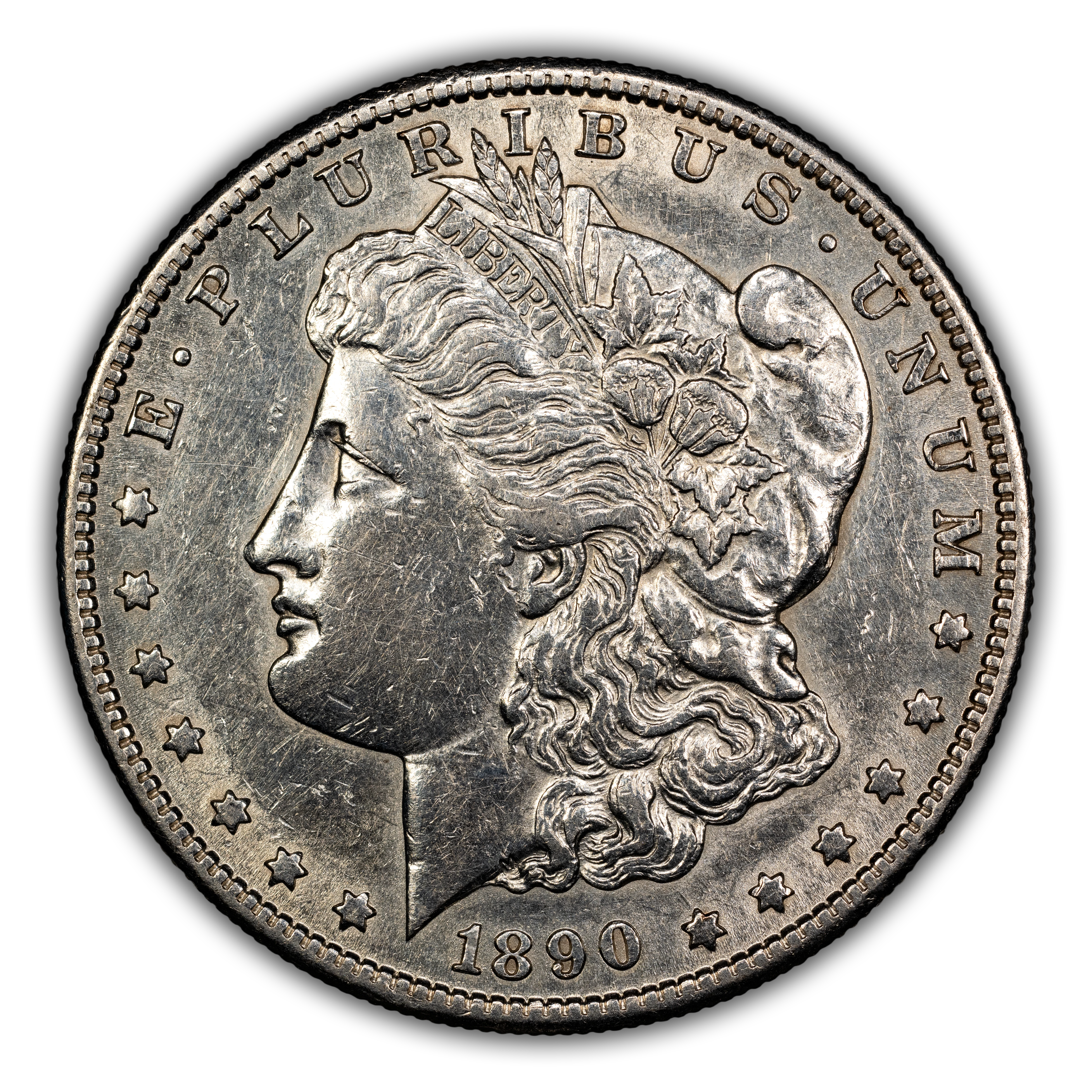 1890-S $1  Die Break Wing, VAM-2B MS thumbnail 17