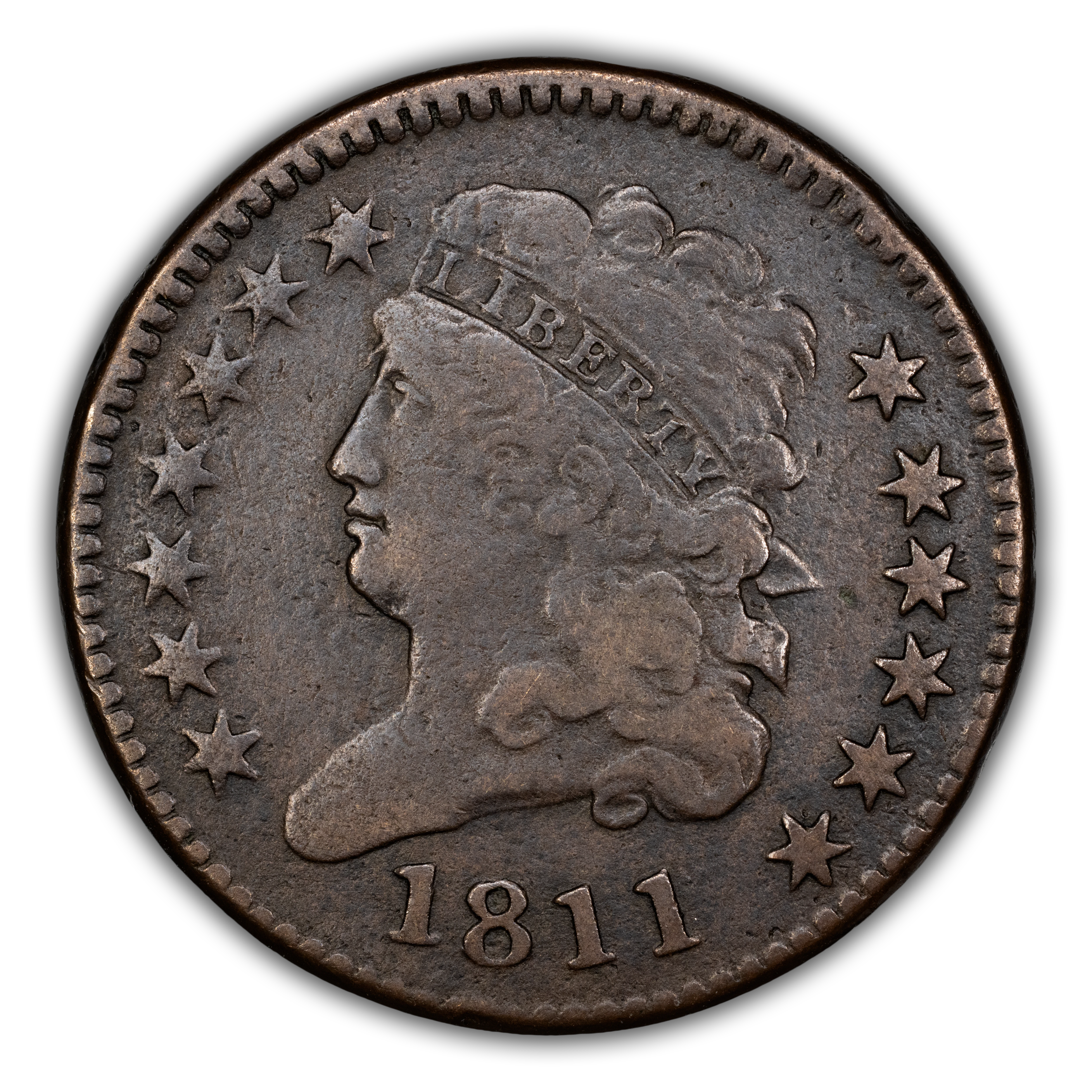 1811 1/2c Close Date, C-2 MS BN thumbnail 2
