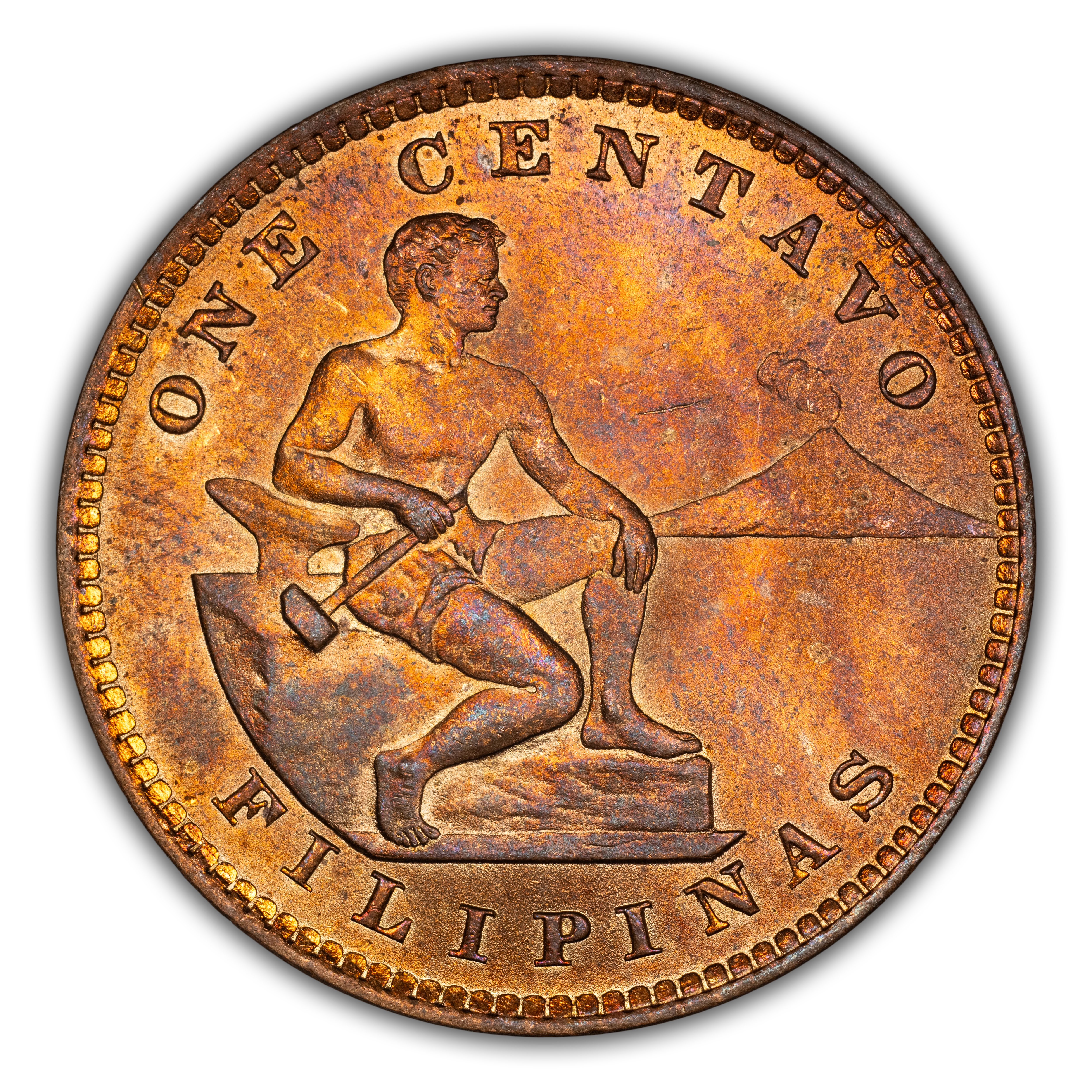 1903 1c U.S. Philippines MS RB