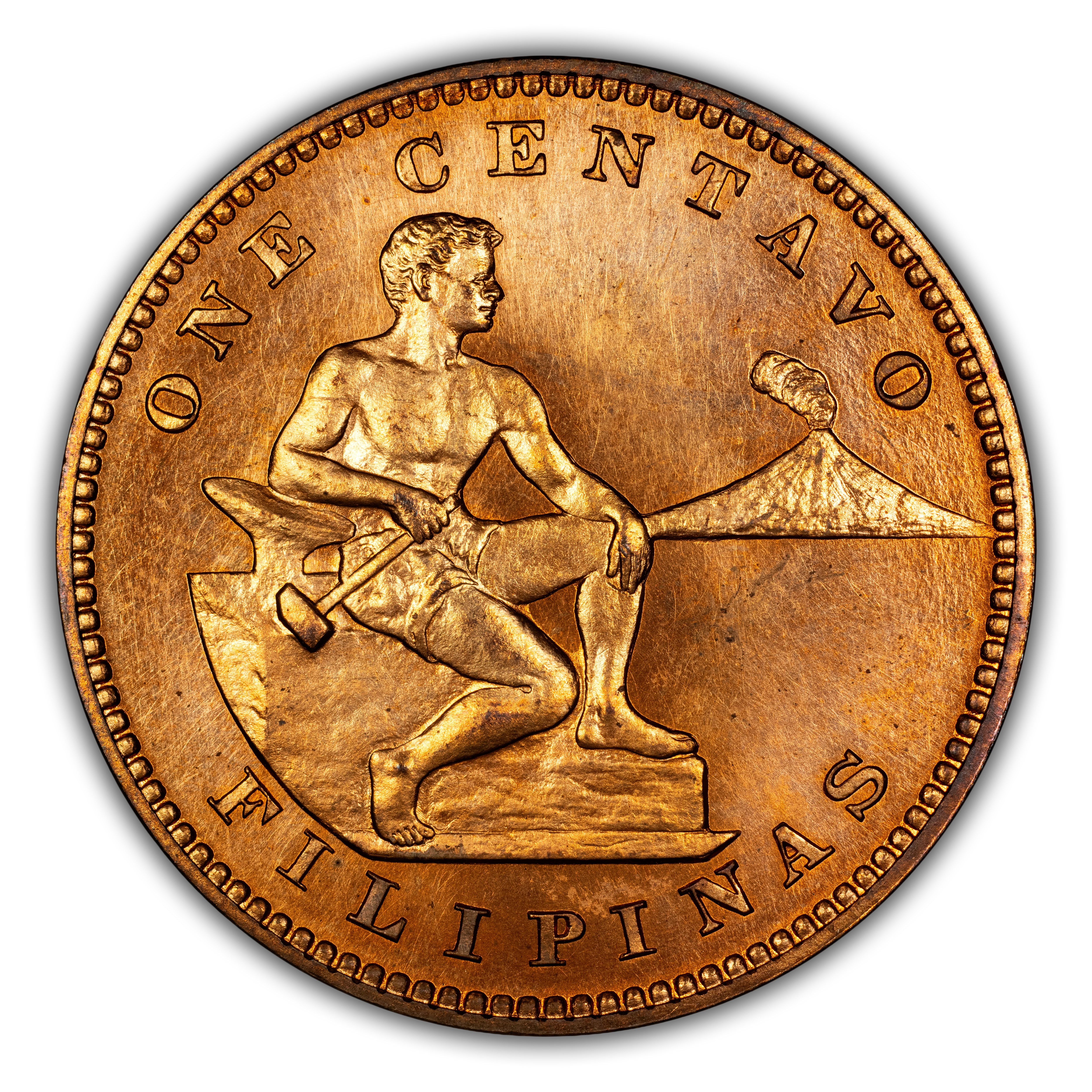 1905 1c U.S. Philippines PR RD