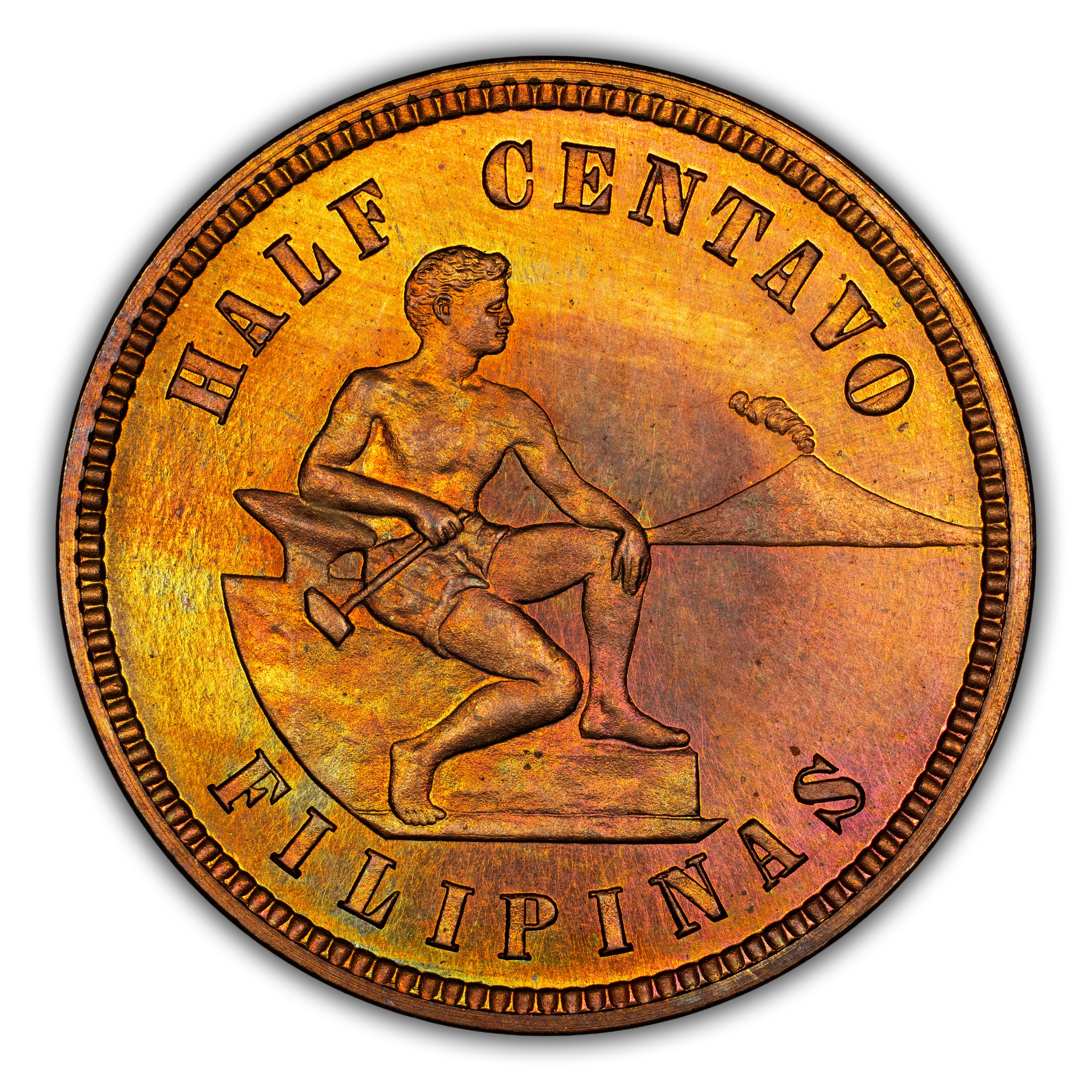 1905 1/2c U.S. Philippines PR RB