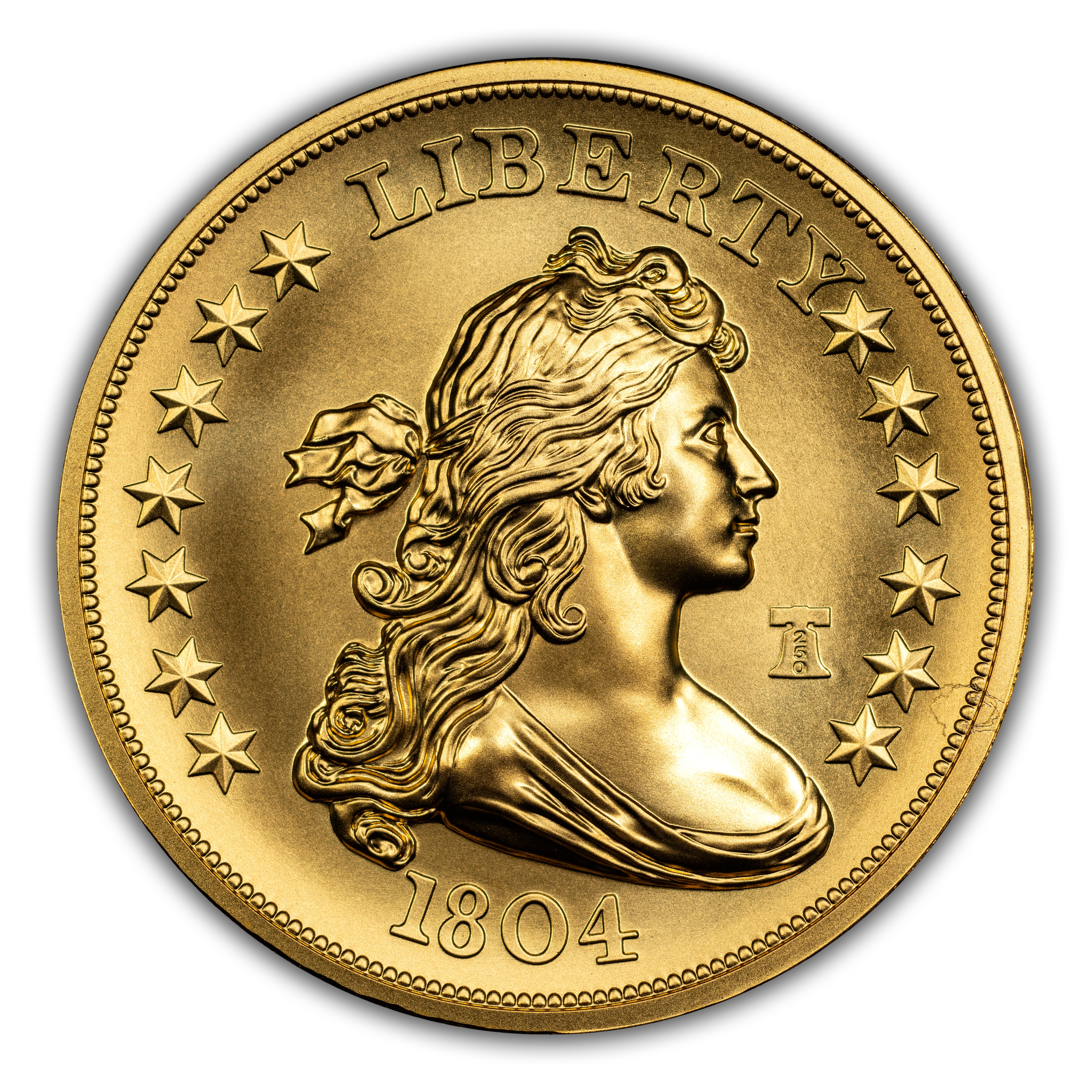 (2026) G$1 Gold Bust Dollar, 250th Anniversary Privy SP thumbnail 2