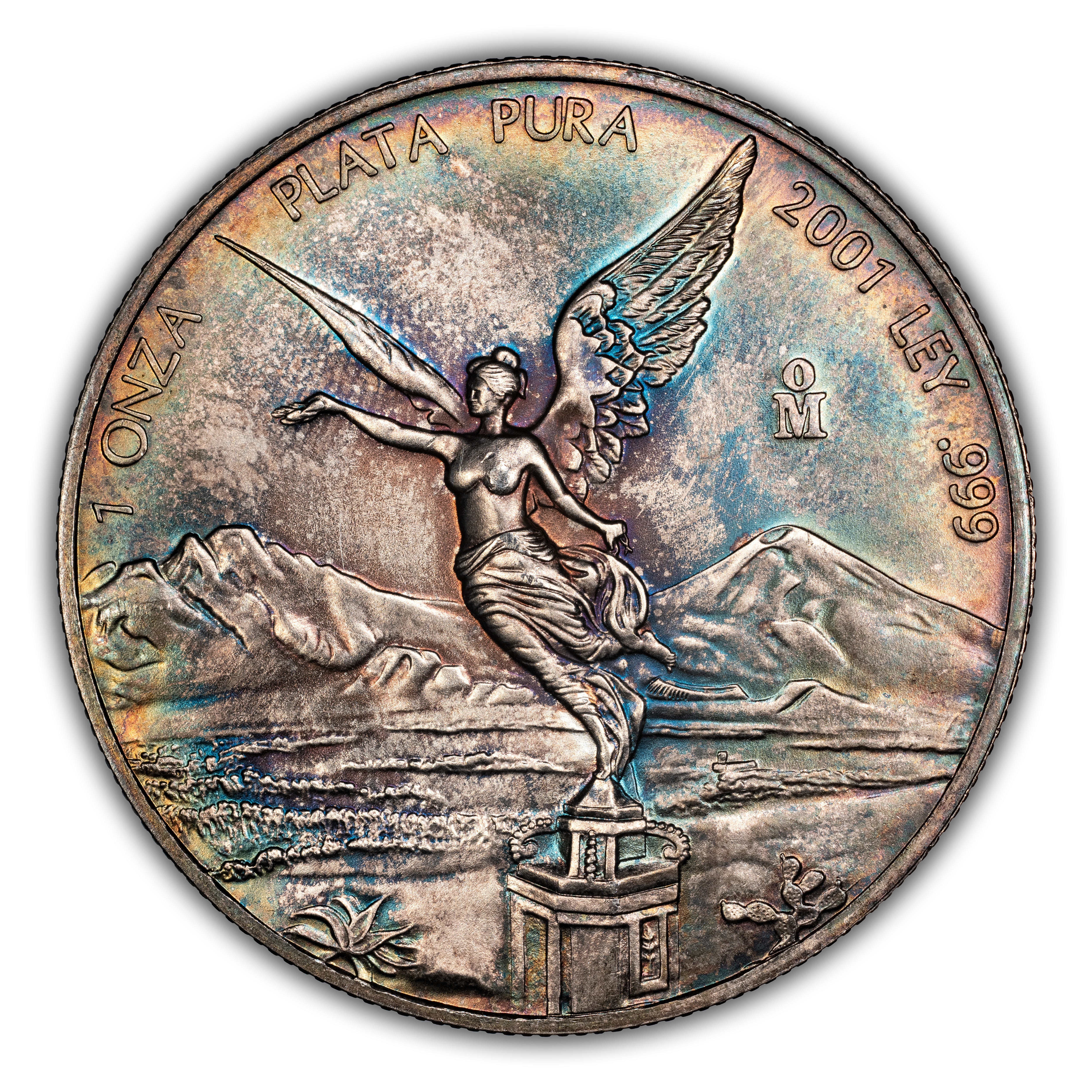 2001-Mo 1 Onza Libertad, Silver MS