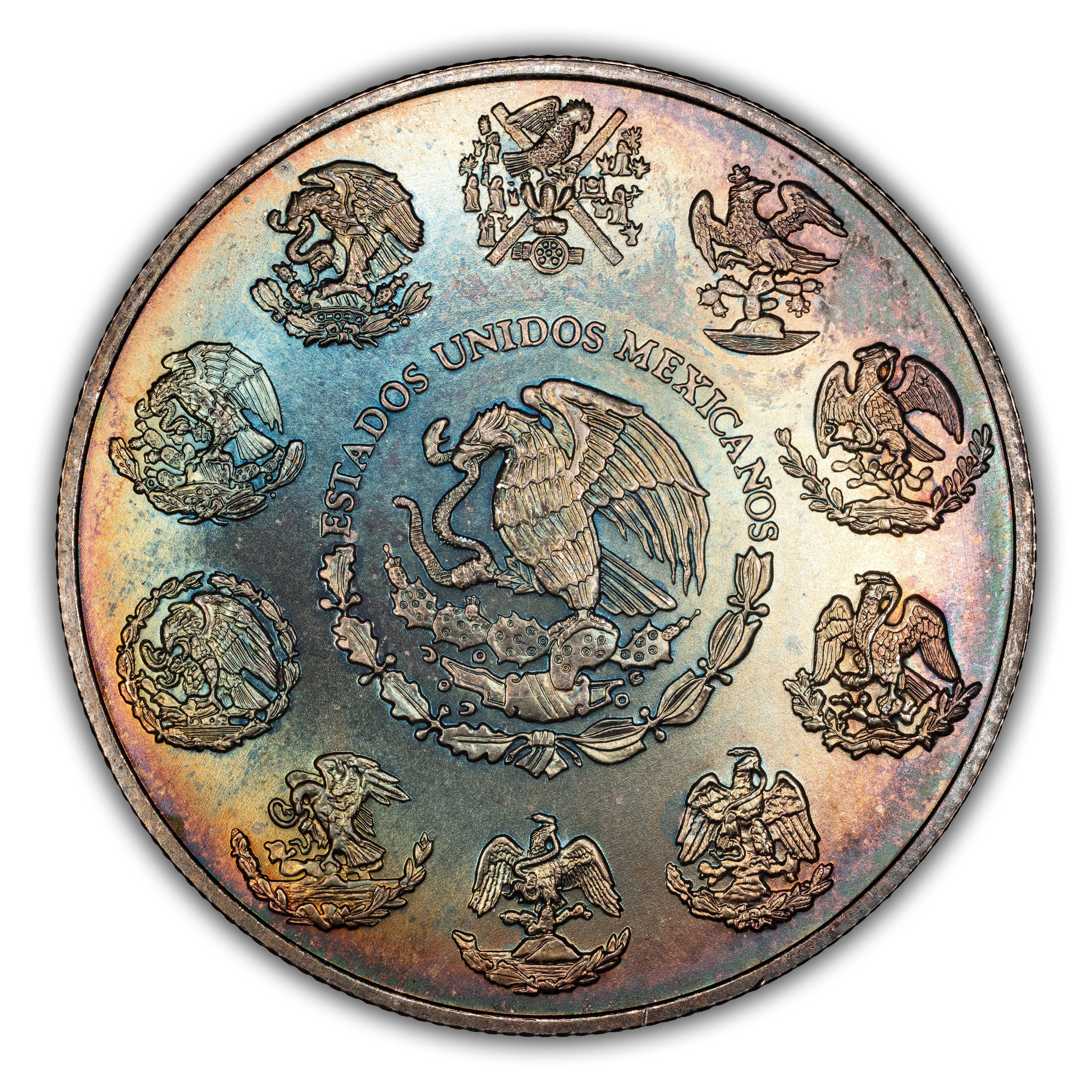 2001-Mo 1 Onza Libertad, Silver MS (KM-639) thumbnail 5