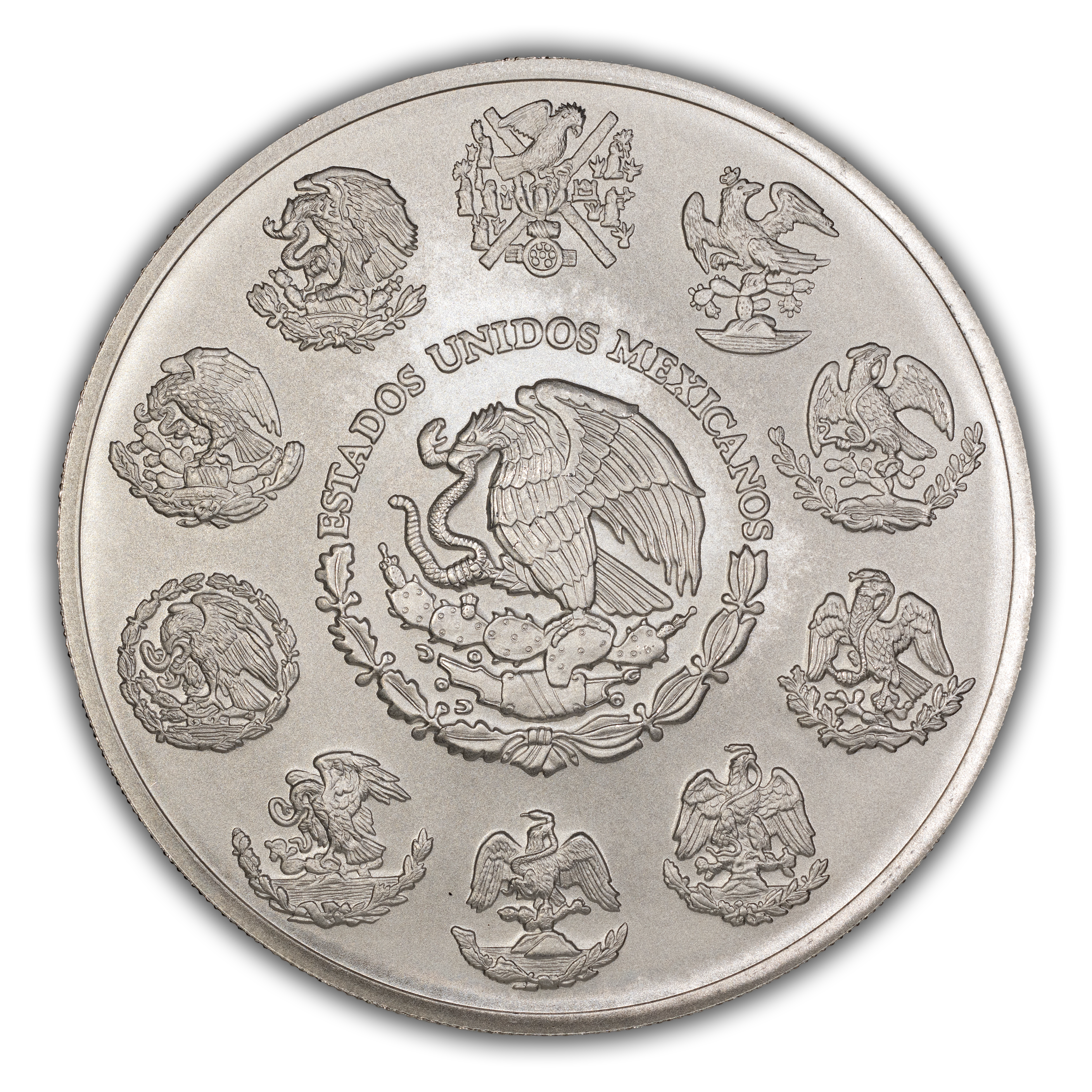 Libertad 5 Onza Silver, 155.5g MS [Type] (KM-615) thumbnail 8