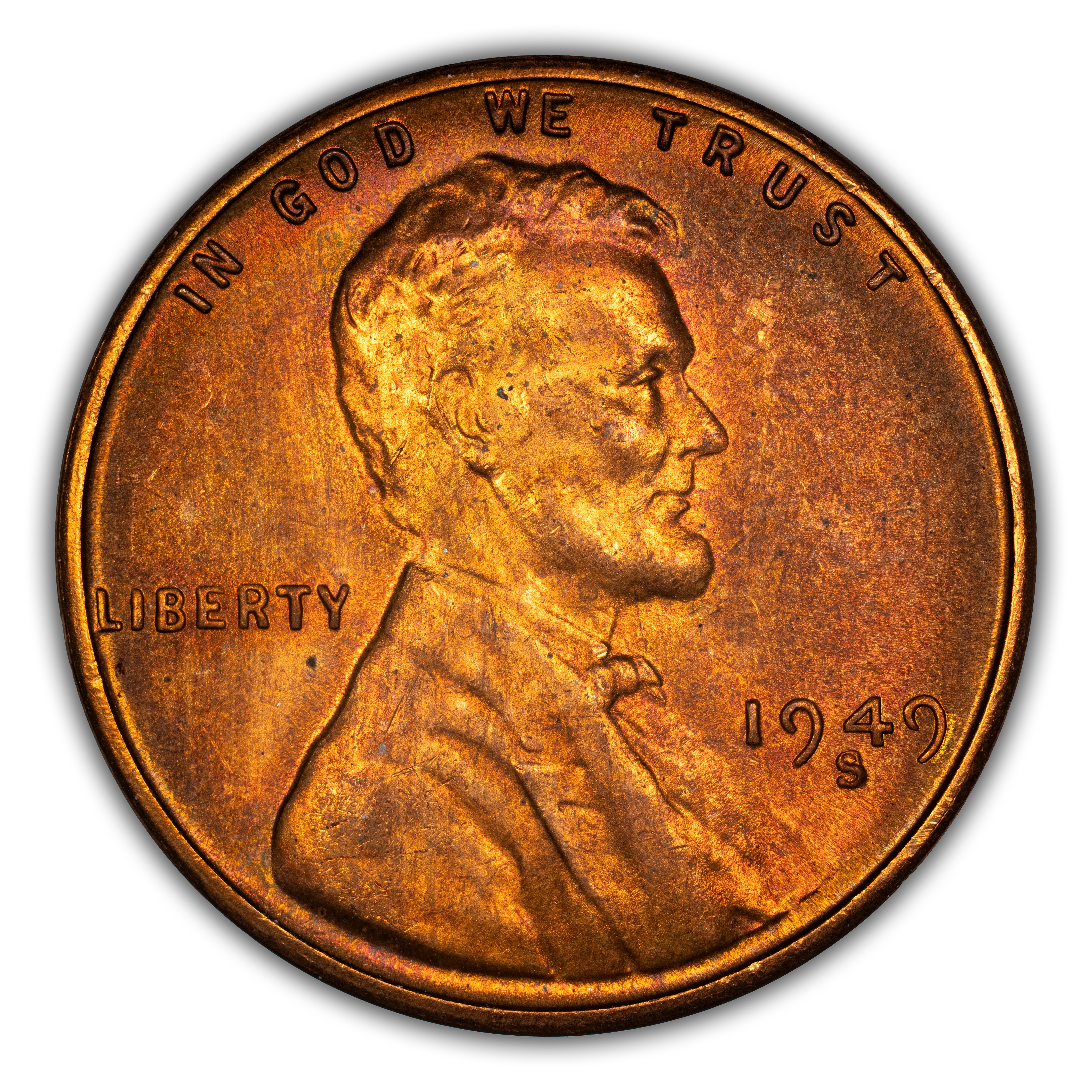 1949-S 1c MS RB