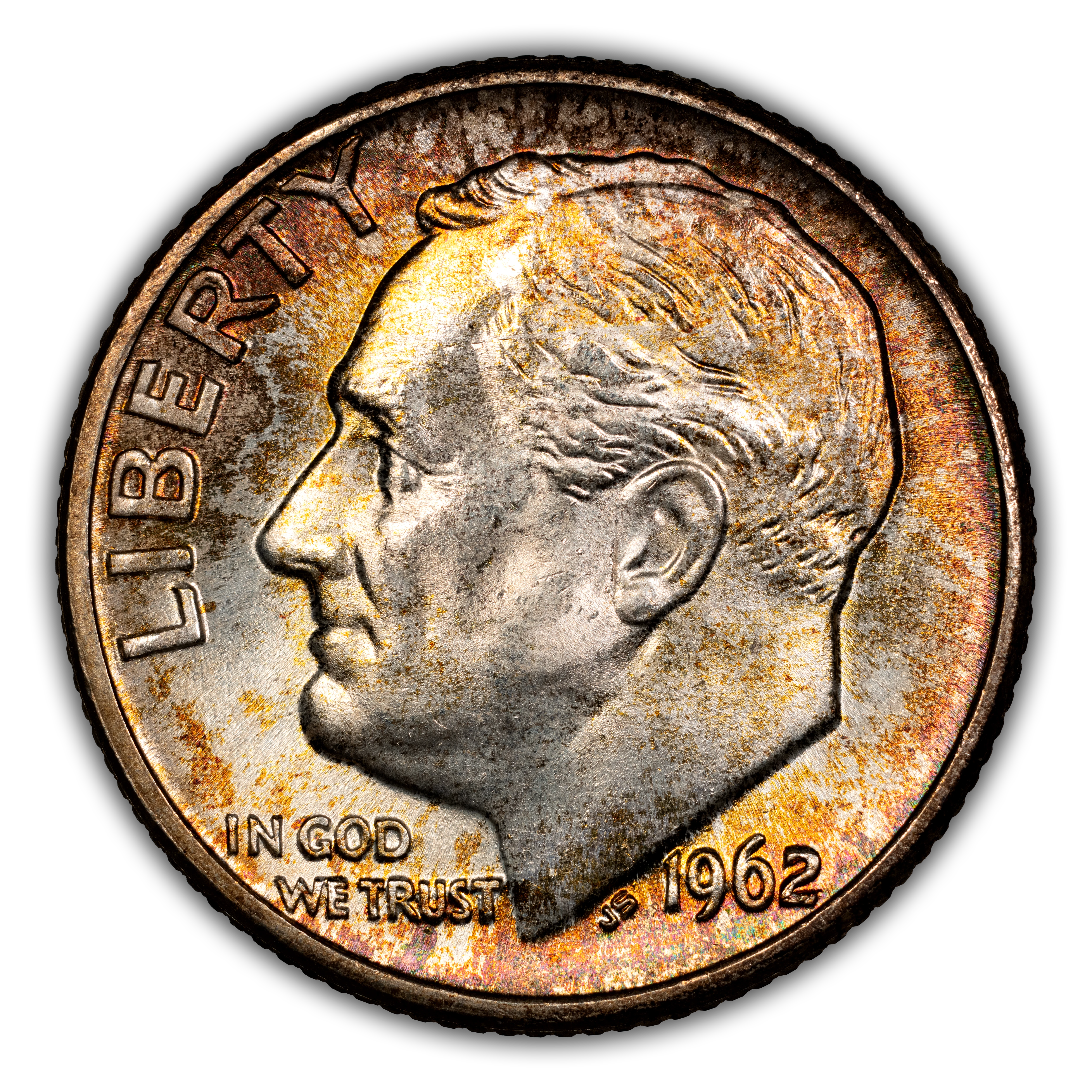 1962-D 10c MS