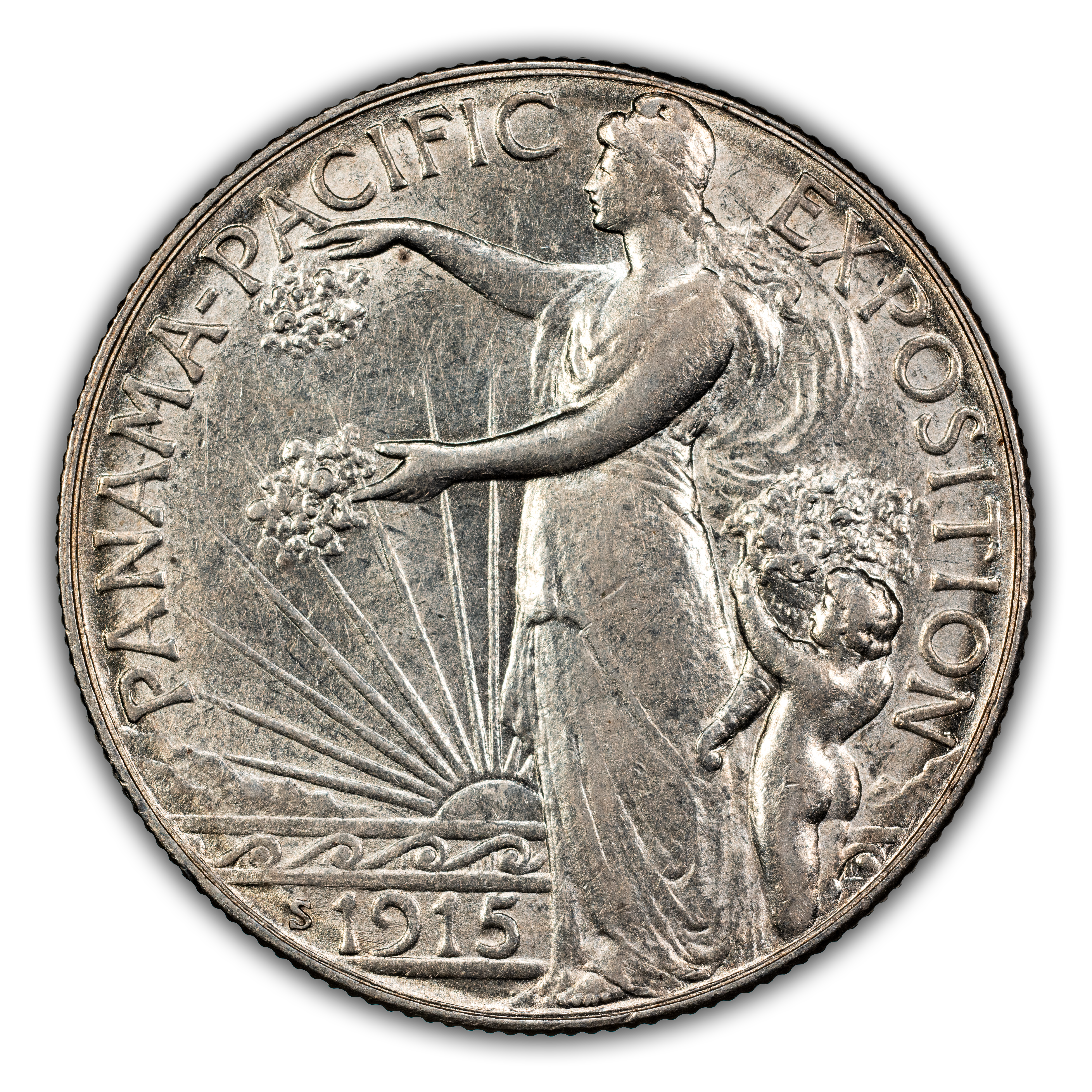 1915-S 50c Panama-Pacific Expo MS thumbnail 5