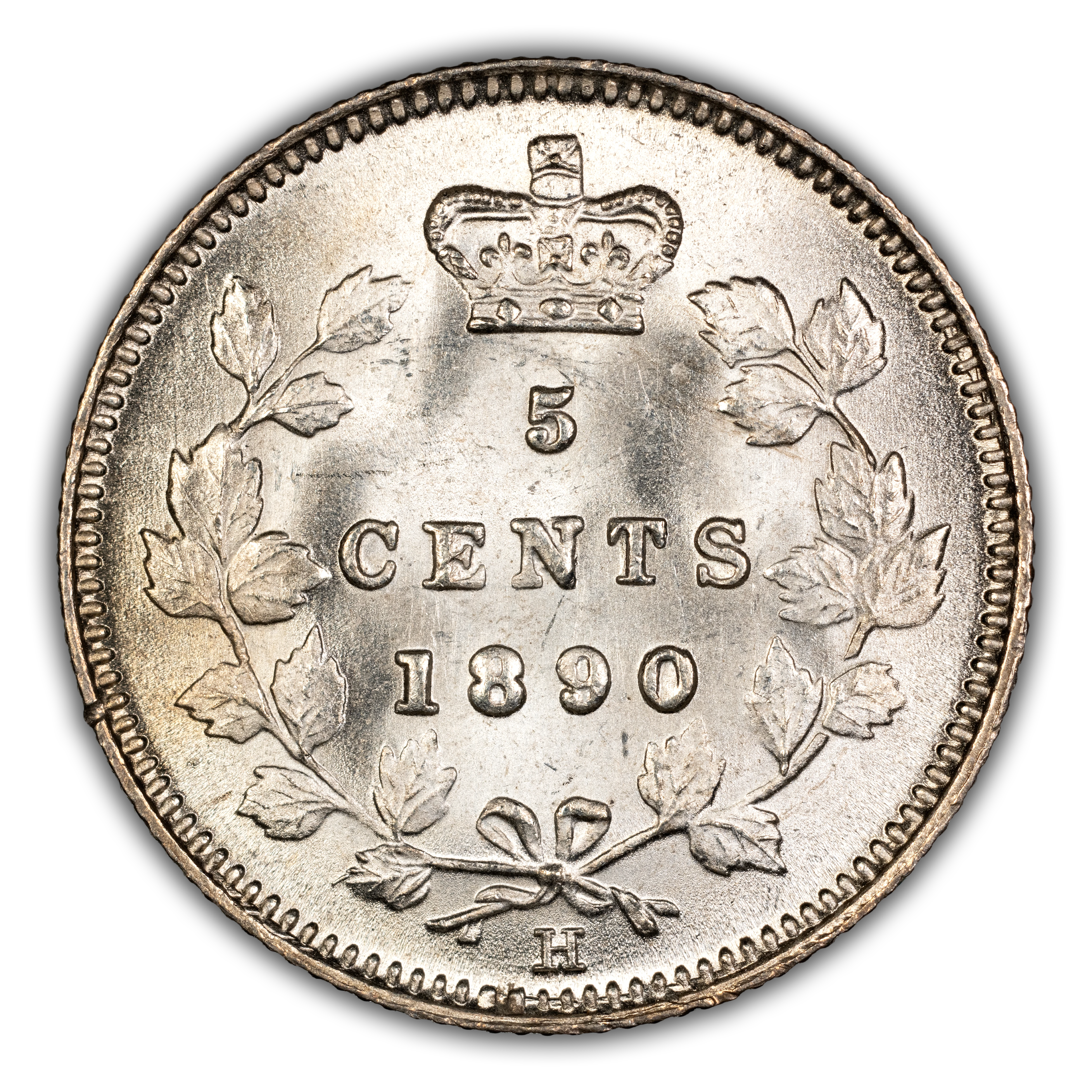 1890-H 5c MS