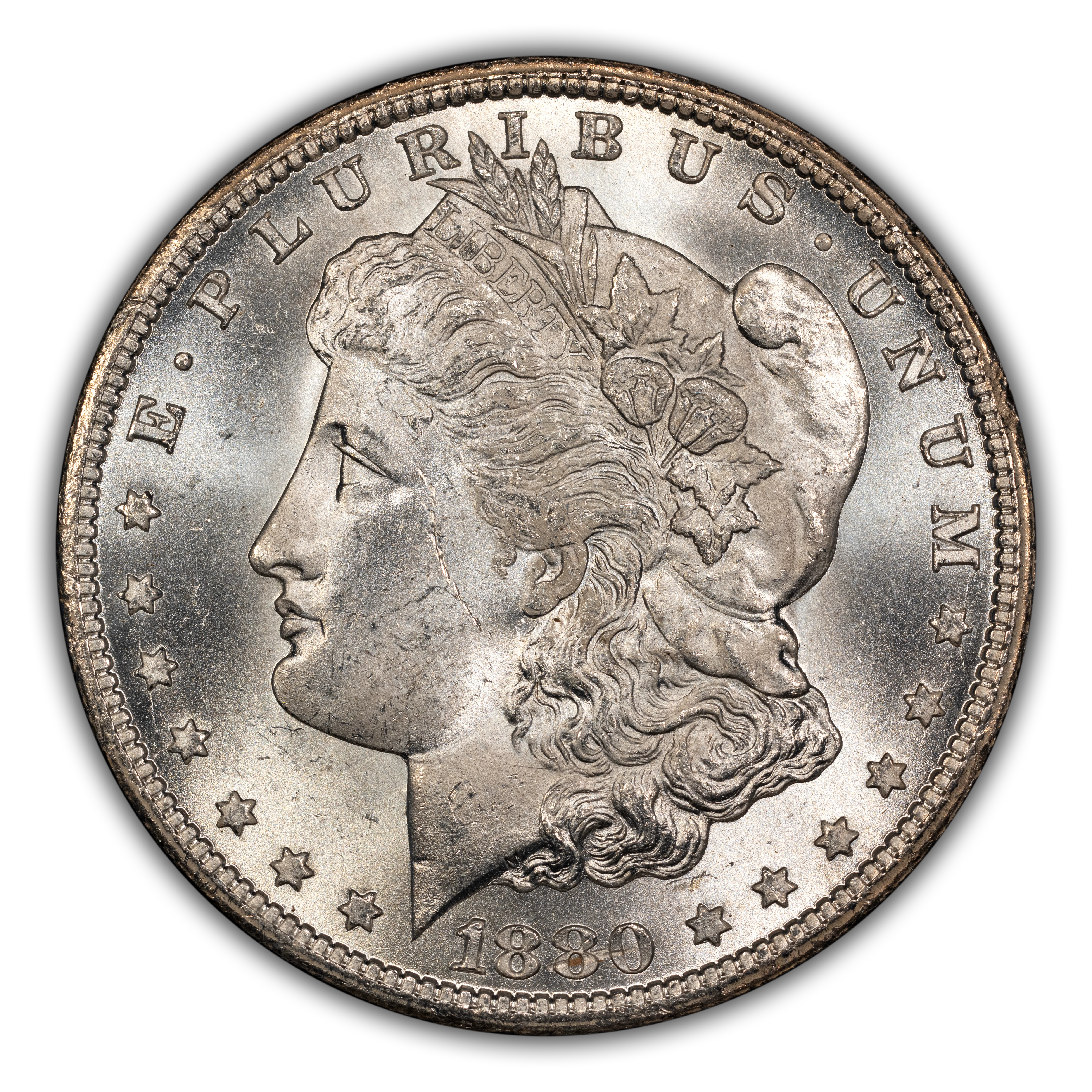 1880-CC $1  GSA Hoard, Dash under 8, Clashed, VAM-3A MS thumbnail 2