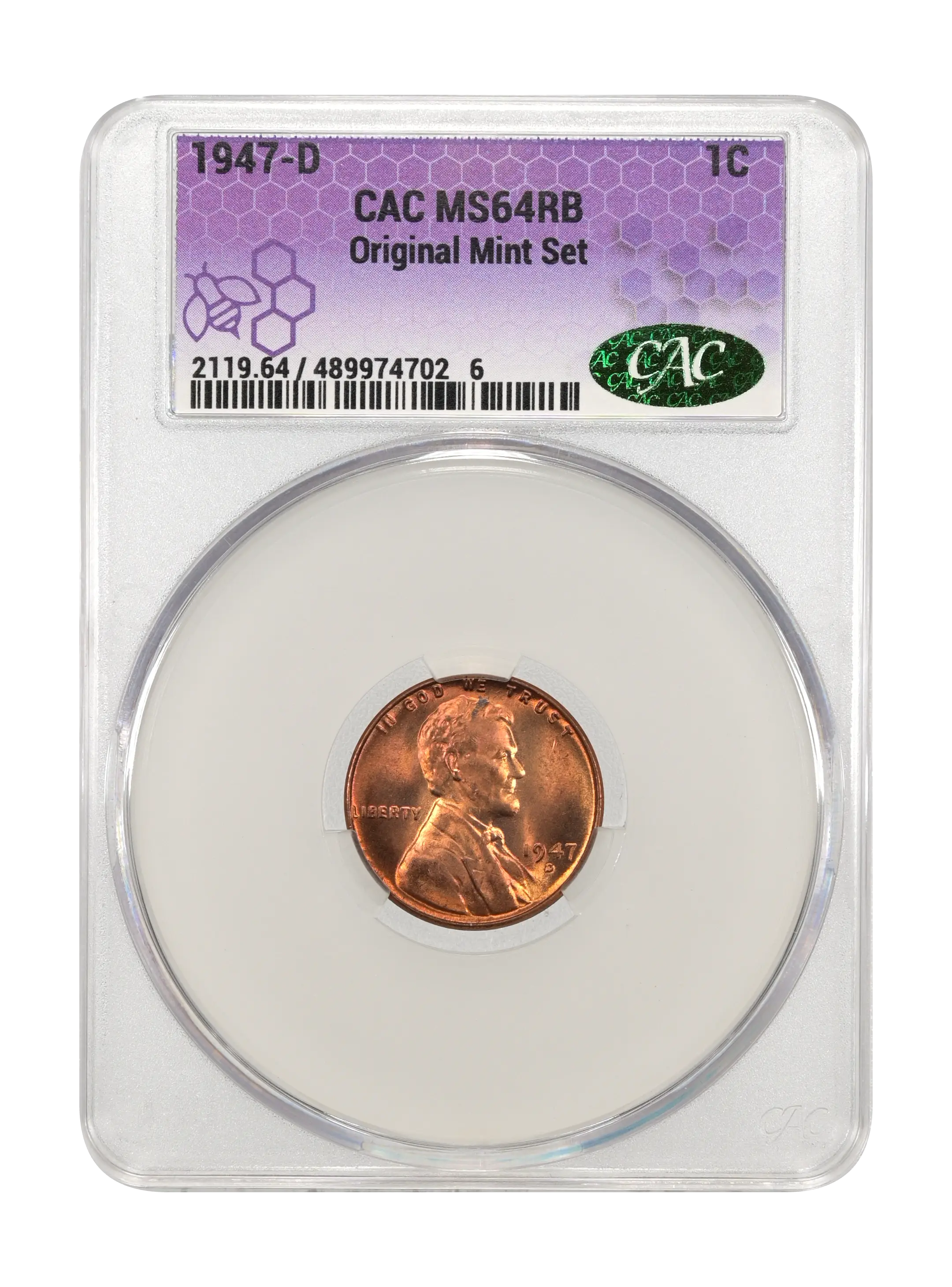 1947-D 1c MS RB thumbnail 3