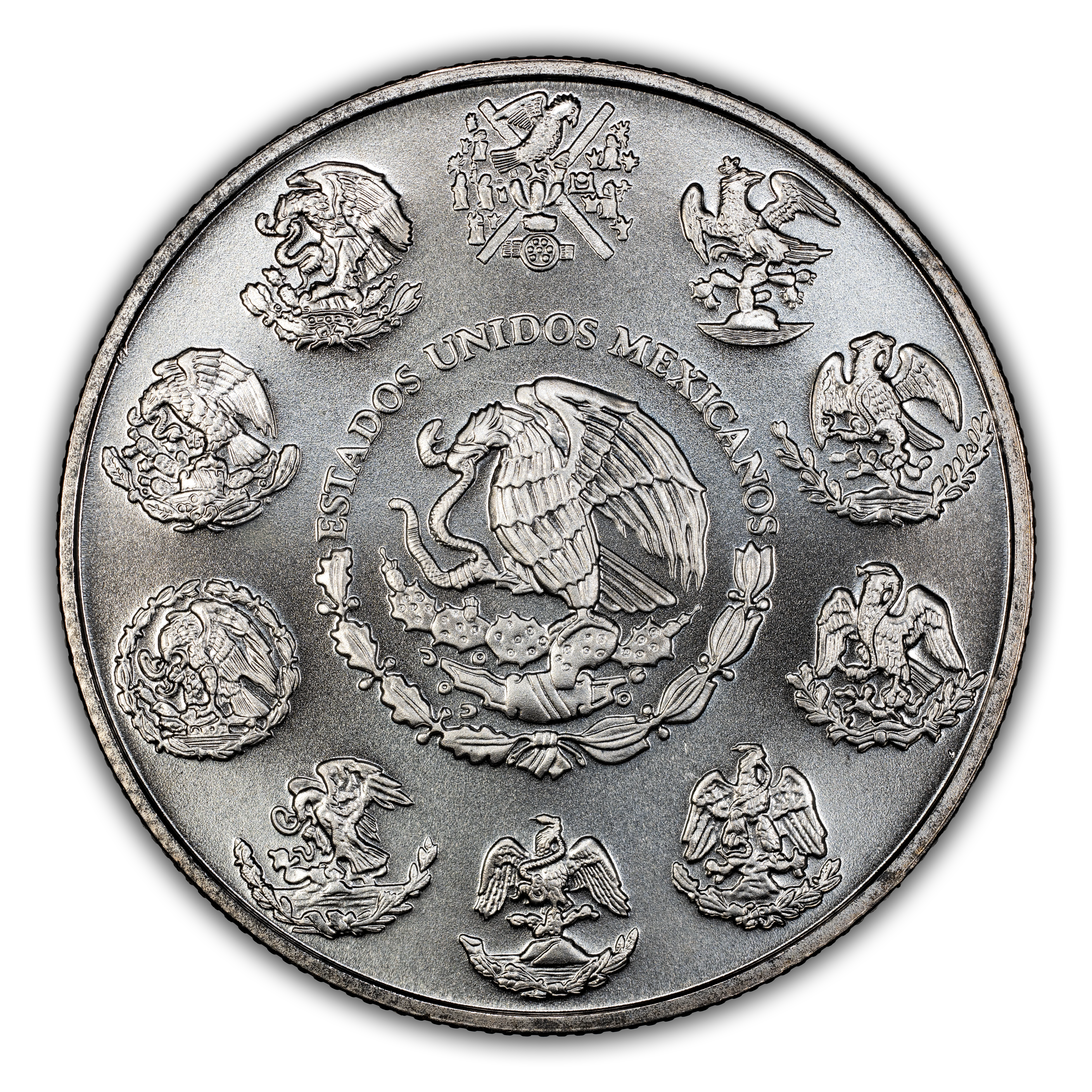 2008-Mo 1 Onza Libertad, Silver MS (KM-639) thumbnail 4
