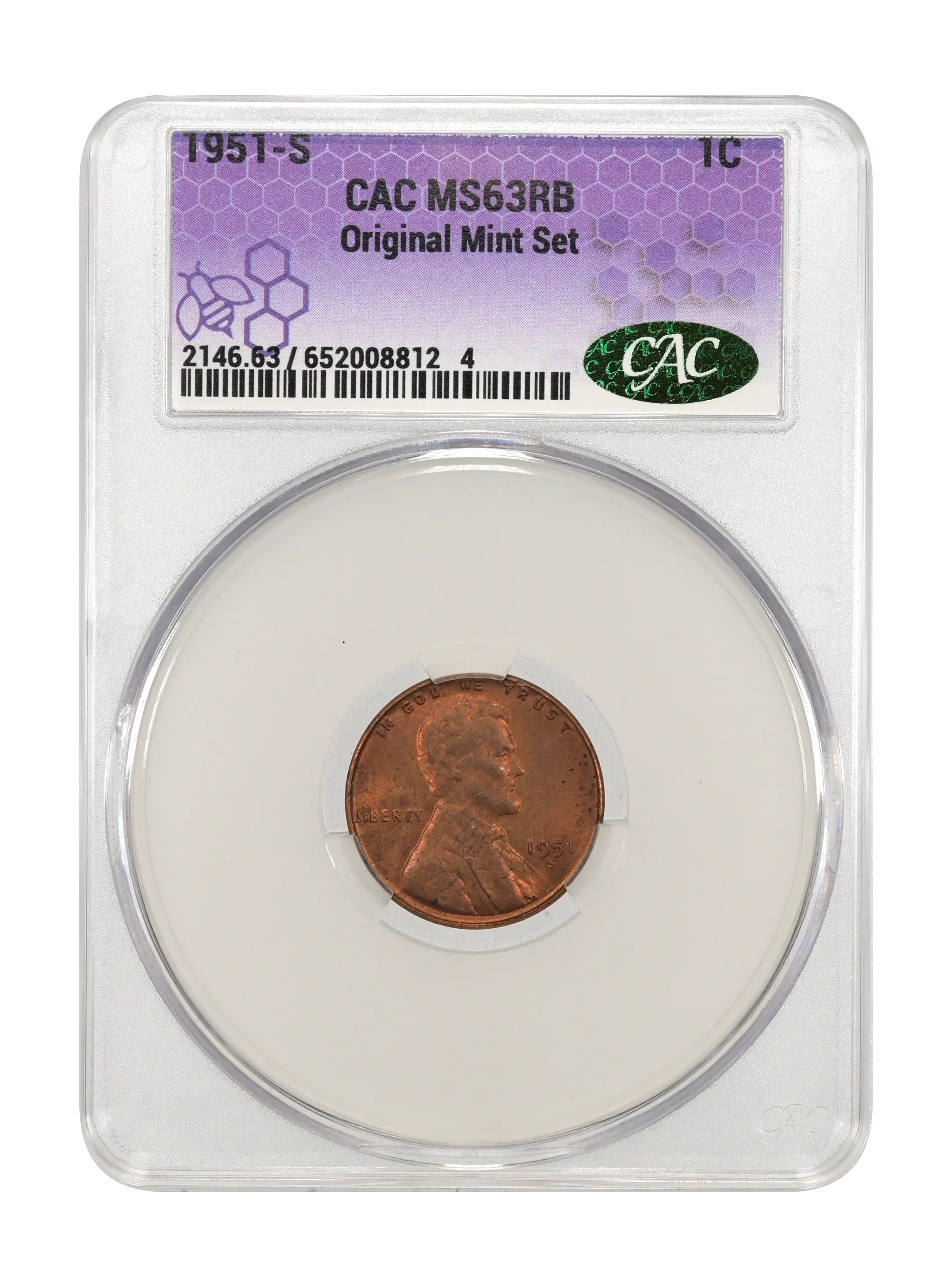 1951-S 1c MS RB thumbnail 4