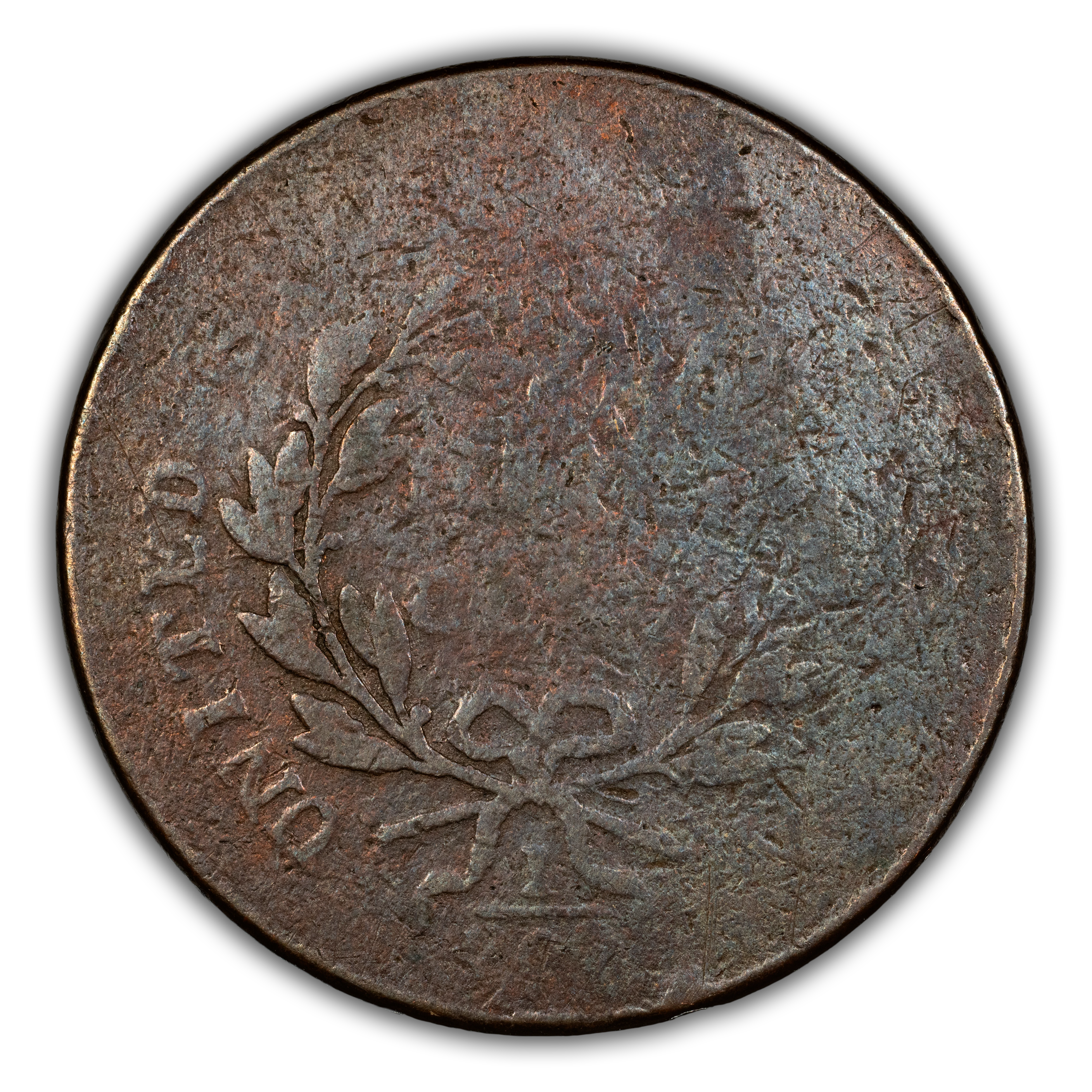 1797 1/2c Plain Edge, Low Head, C-3a MS BN thumbnail 8