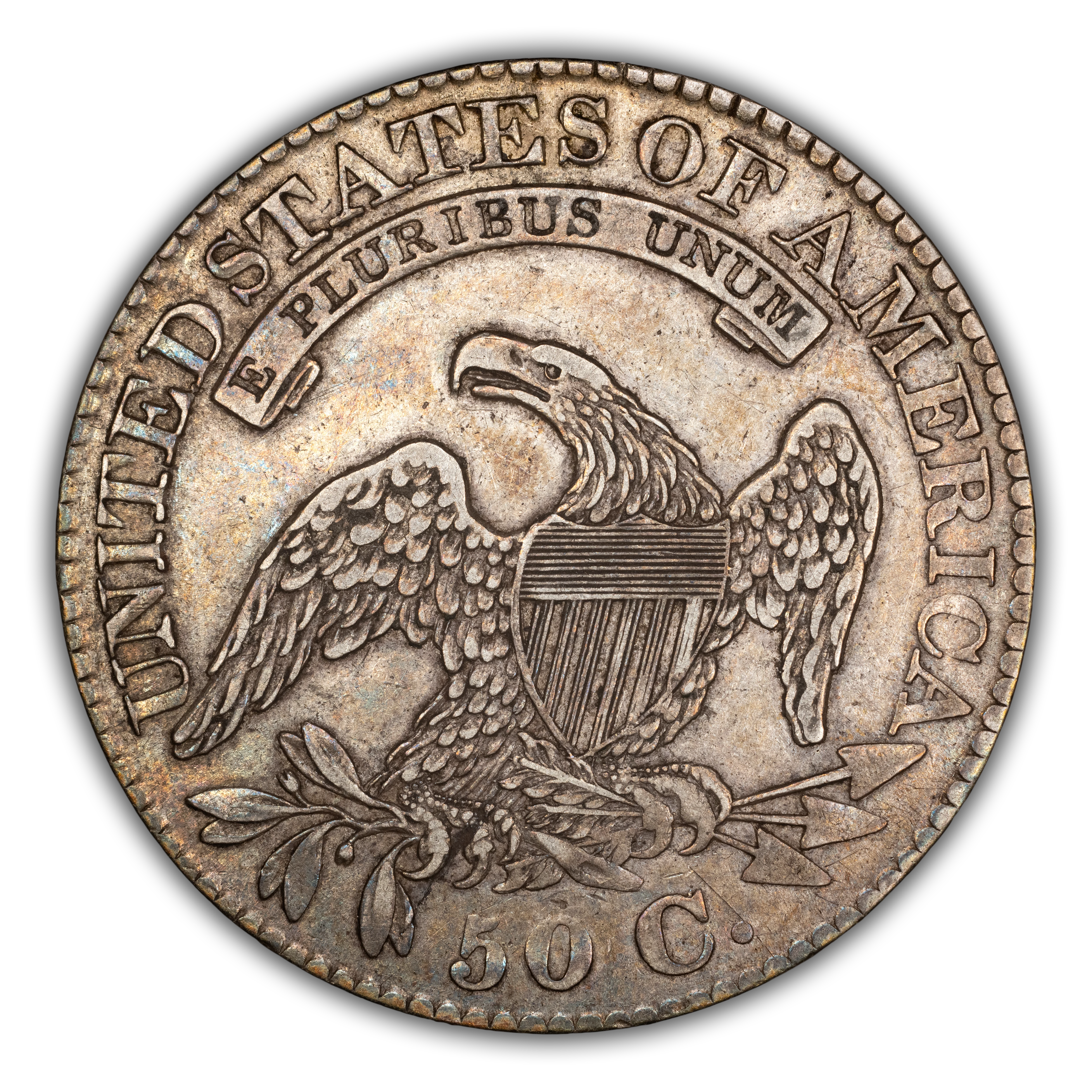 1827 50c Square Base 2, O-124 MS thumbnail 5