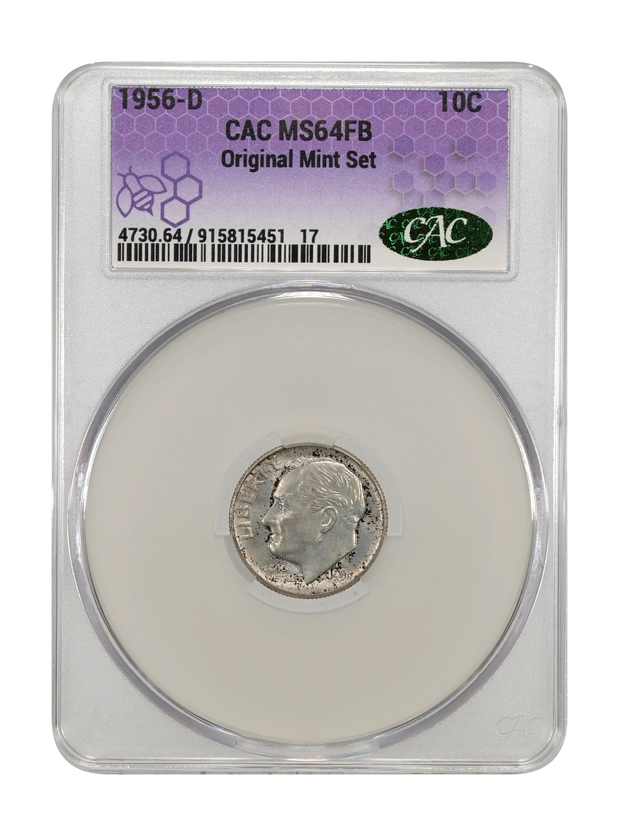 1956-D 10c MS FB thumbnail 14