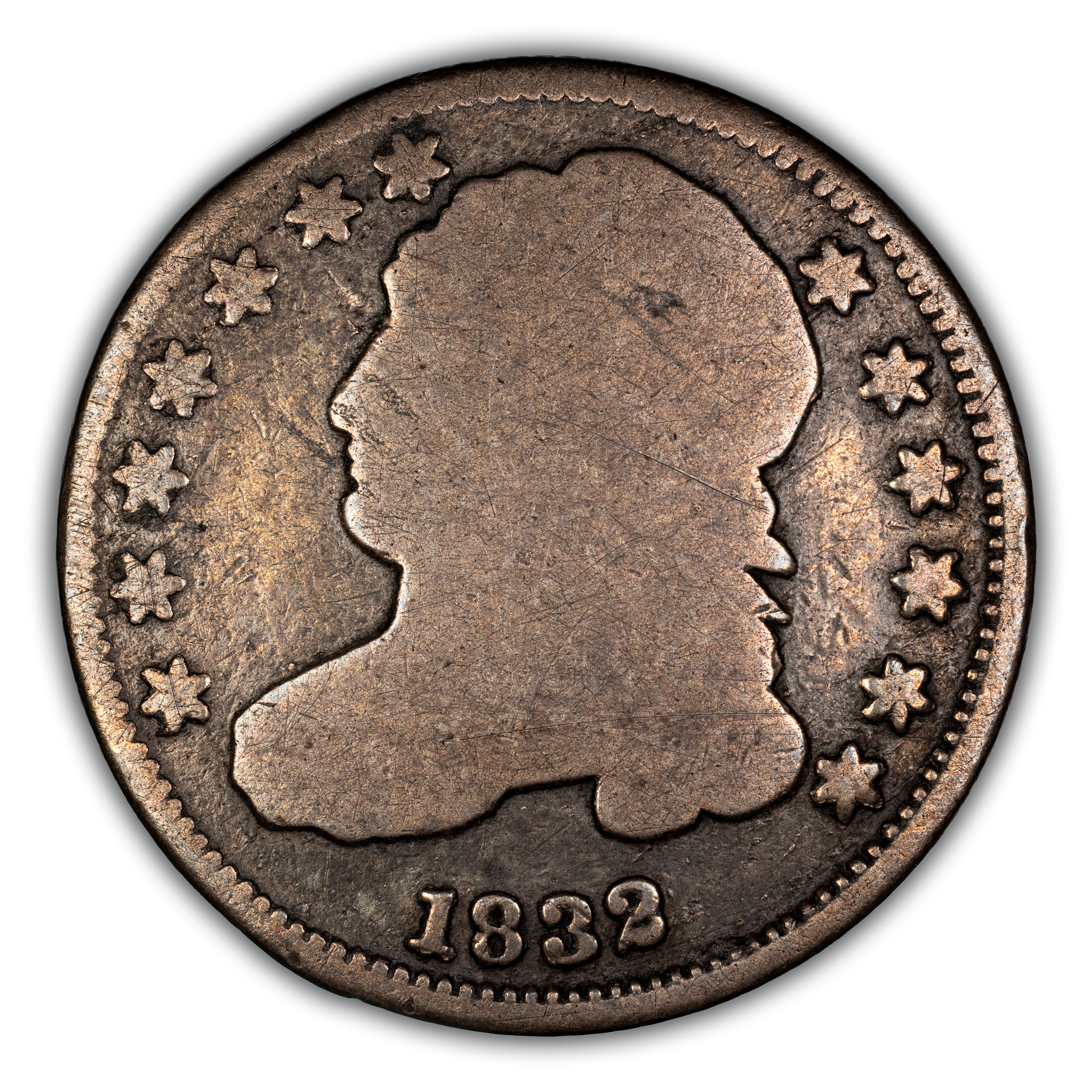 1832 10c JR-3 MS