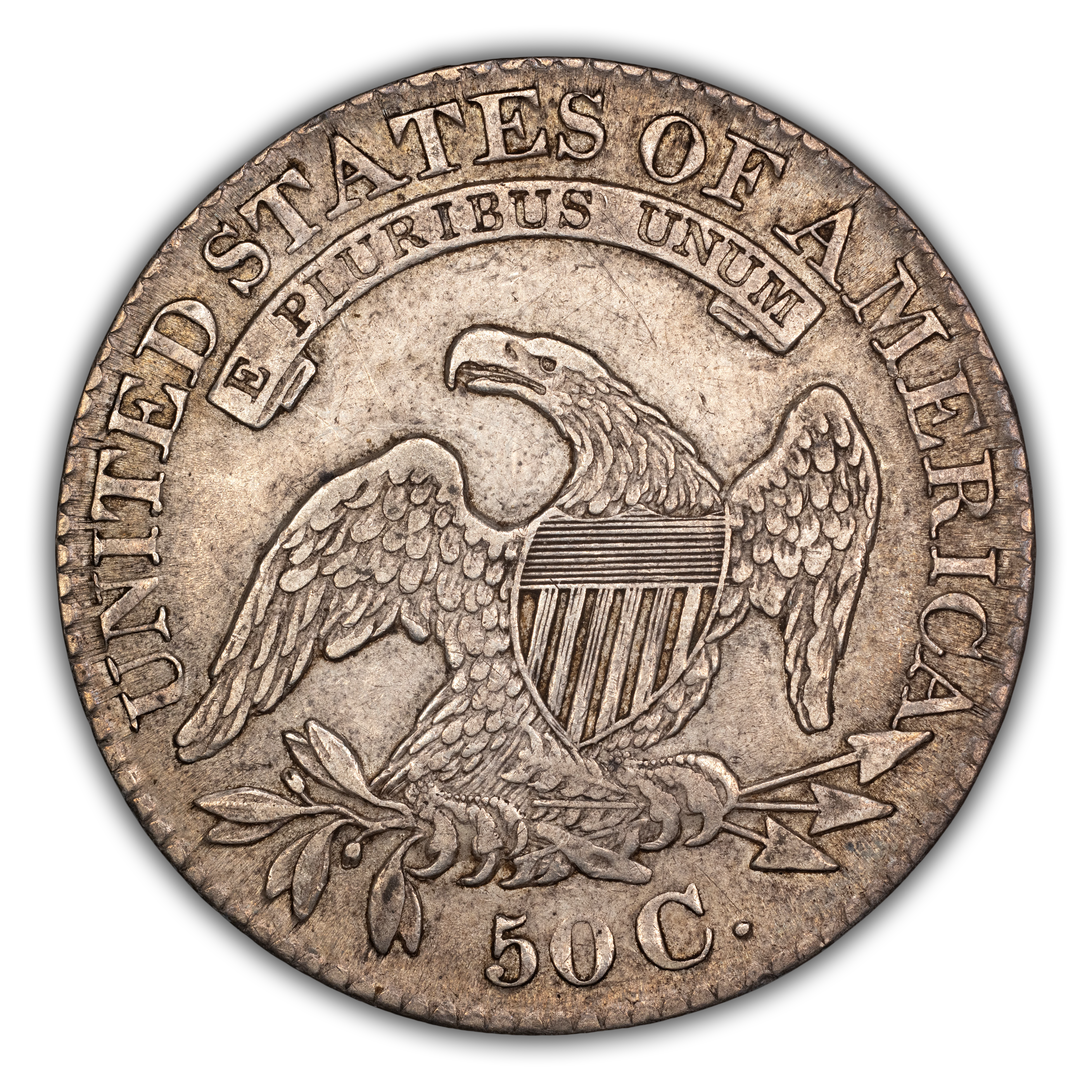 1827 50c Square Base 2, O-121 MS thumbnail 5