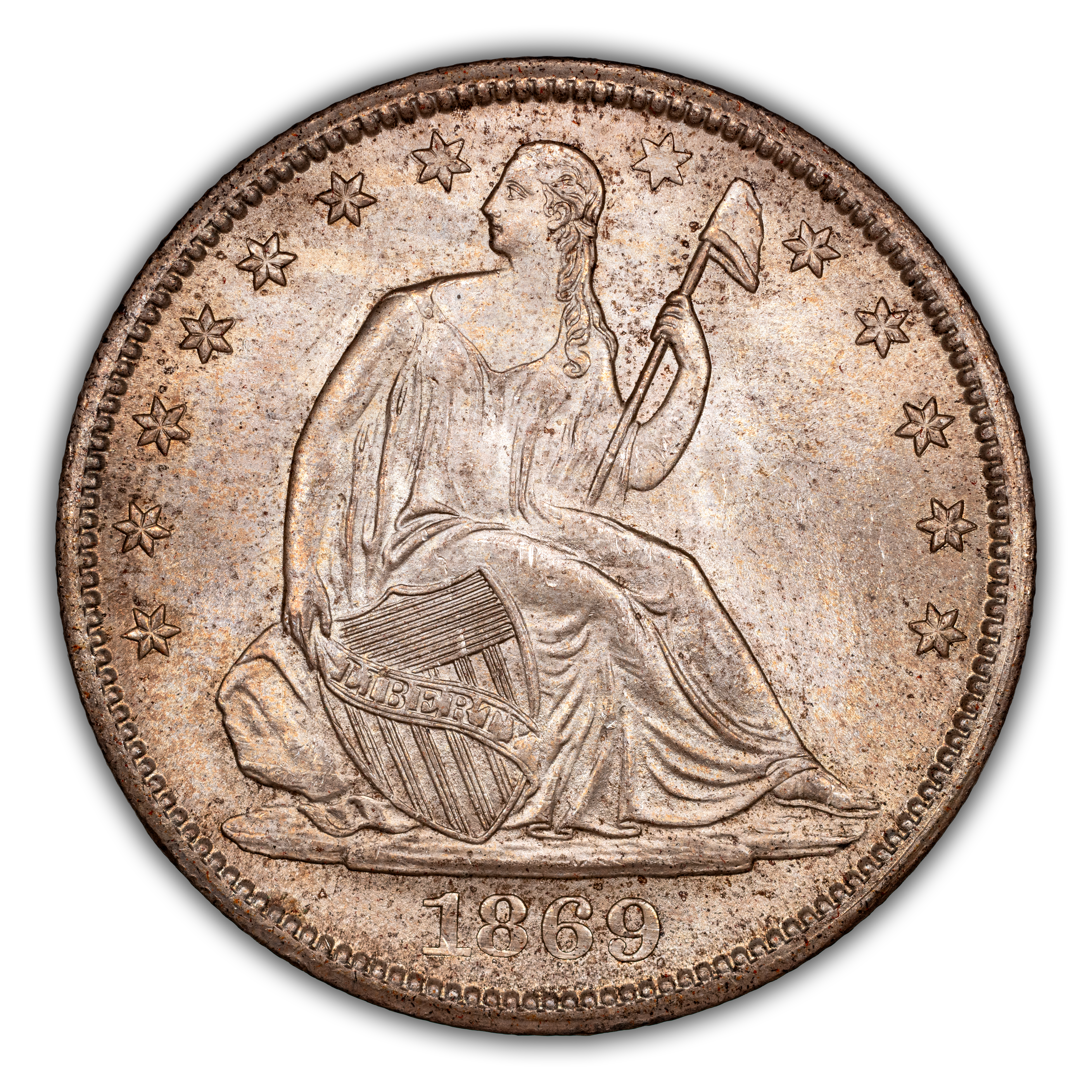 1869-S 50c MS thumbnail 3