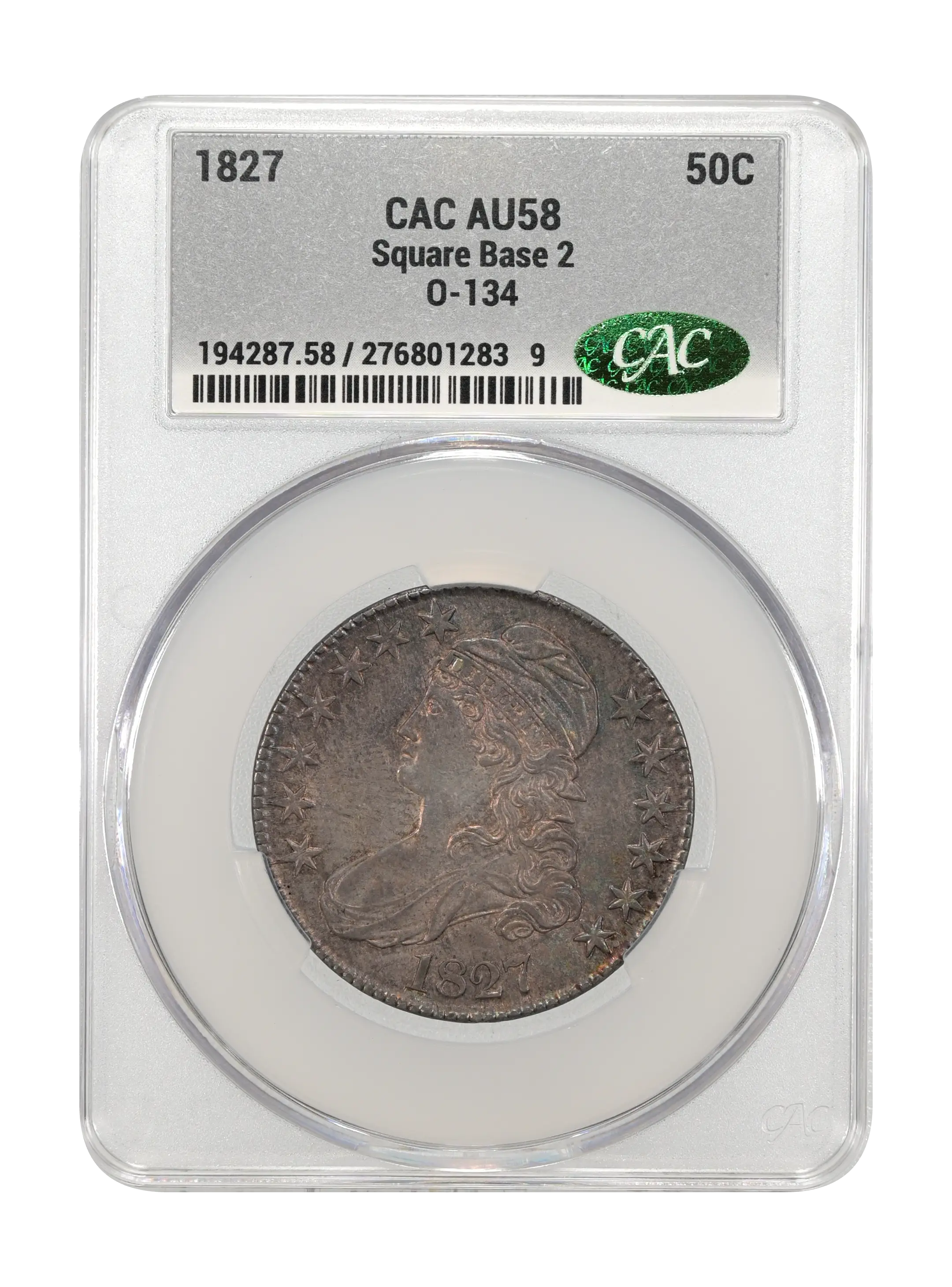1827 50c Square Base 2, O-134 MS thumbnail 15