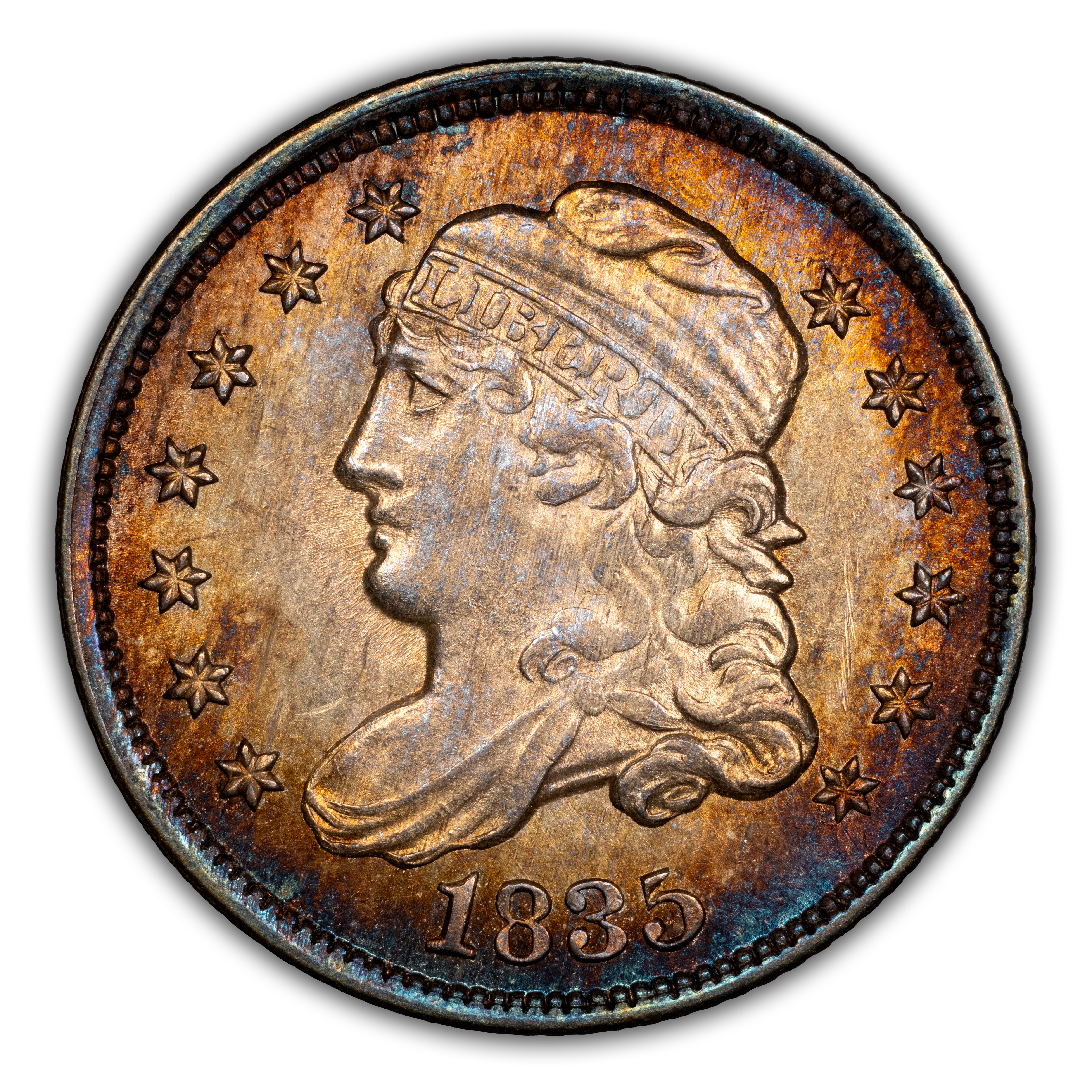 1835 H10c Large Date, Large 5C, LM-3 MS thumbnail 6