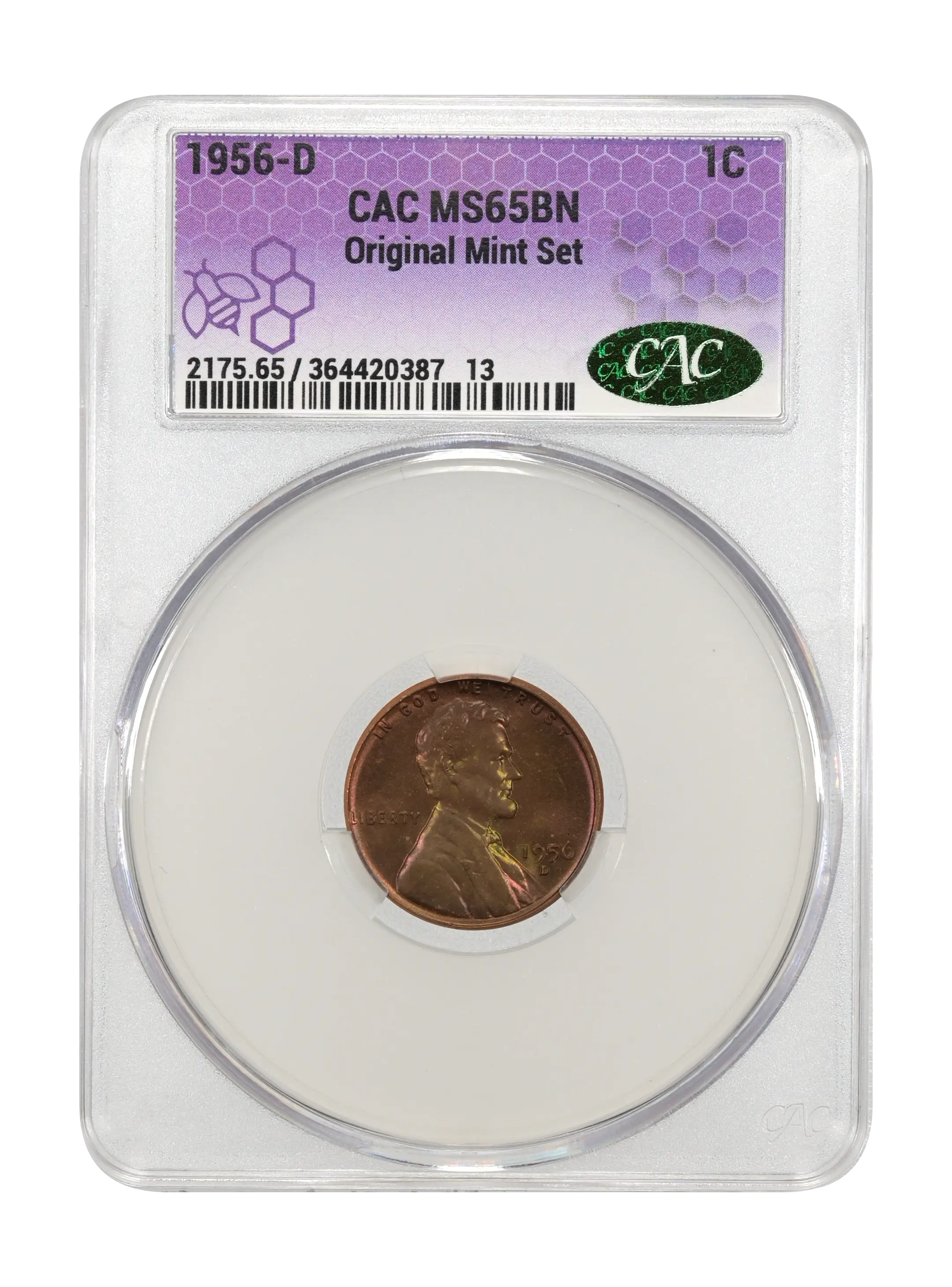1956-D/D 1c Repunched Mintmark, FS-508 MS BN thumbnail 19