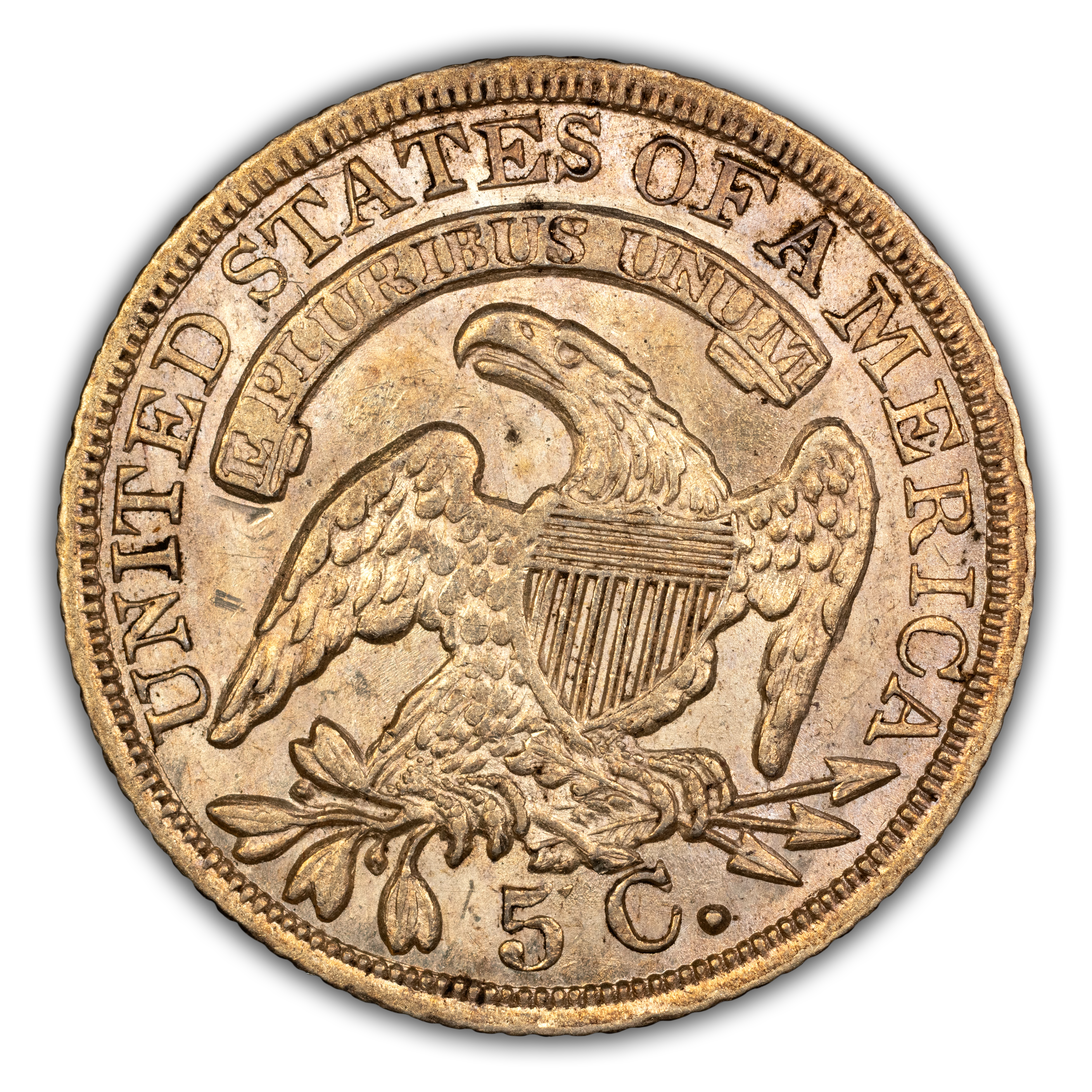 1837 H10c Large 5C, LM-1 MS thumbnail 9