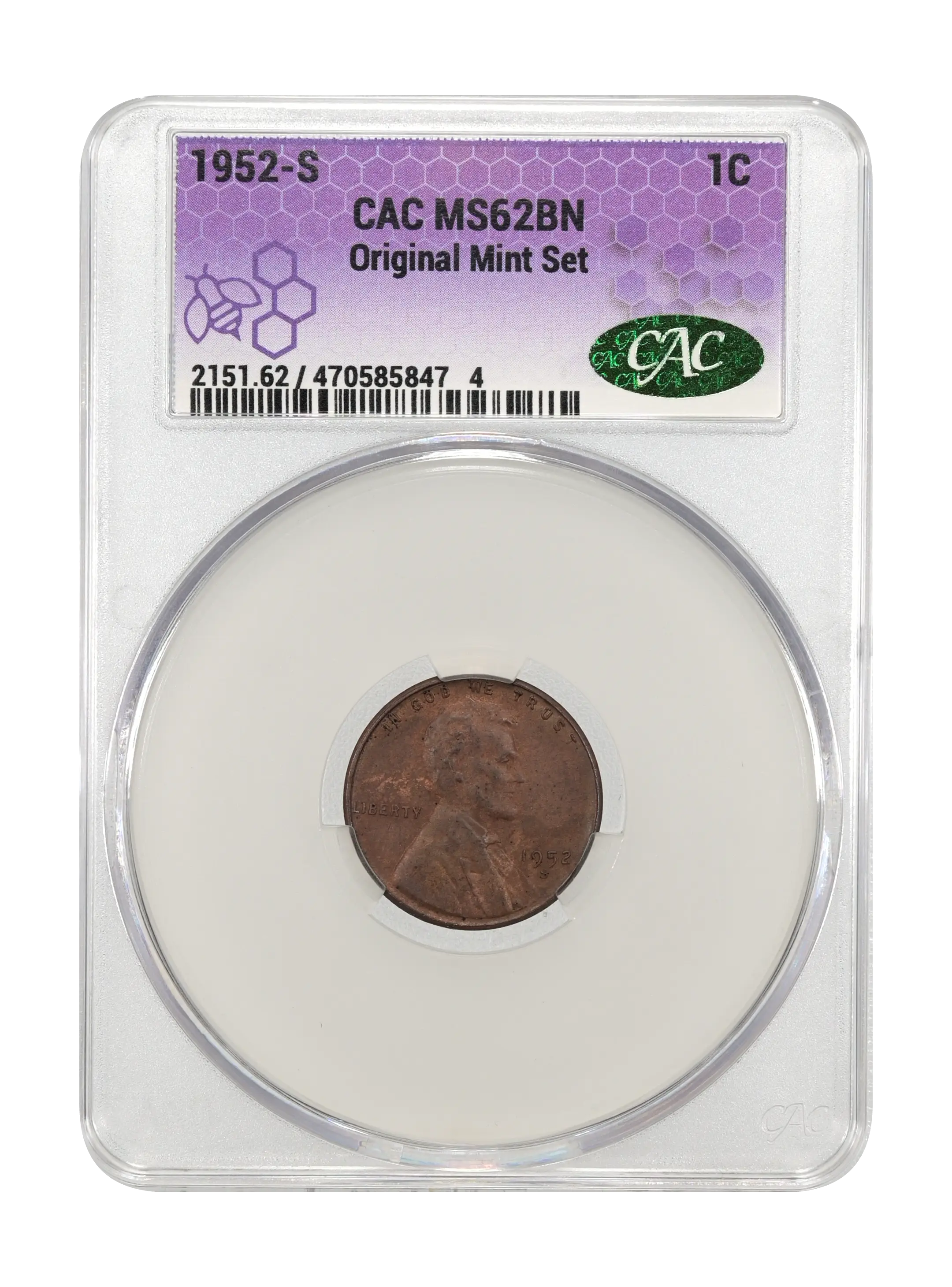 1952-S 1c MS BN thumbnail 4