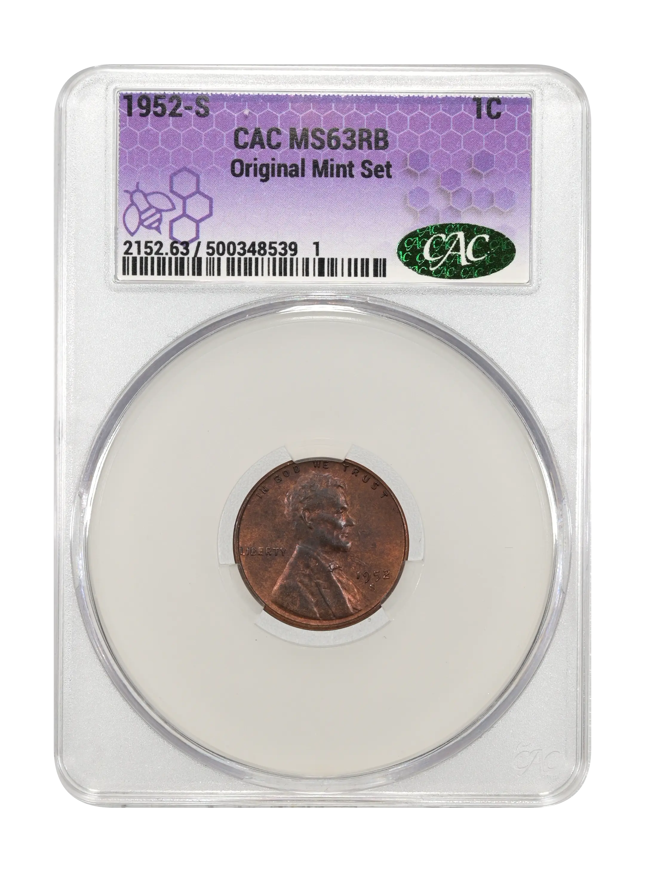 1952-S 1c MS RB thumbnail 3