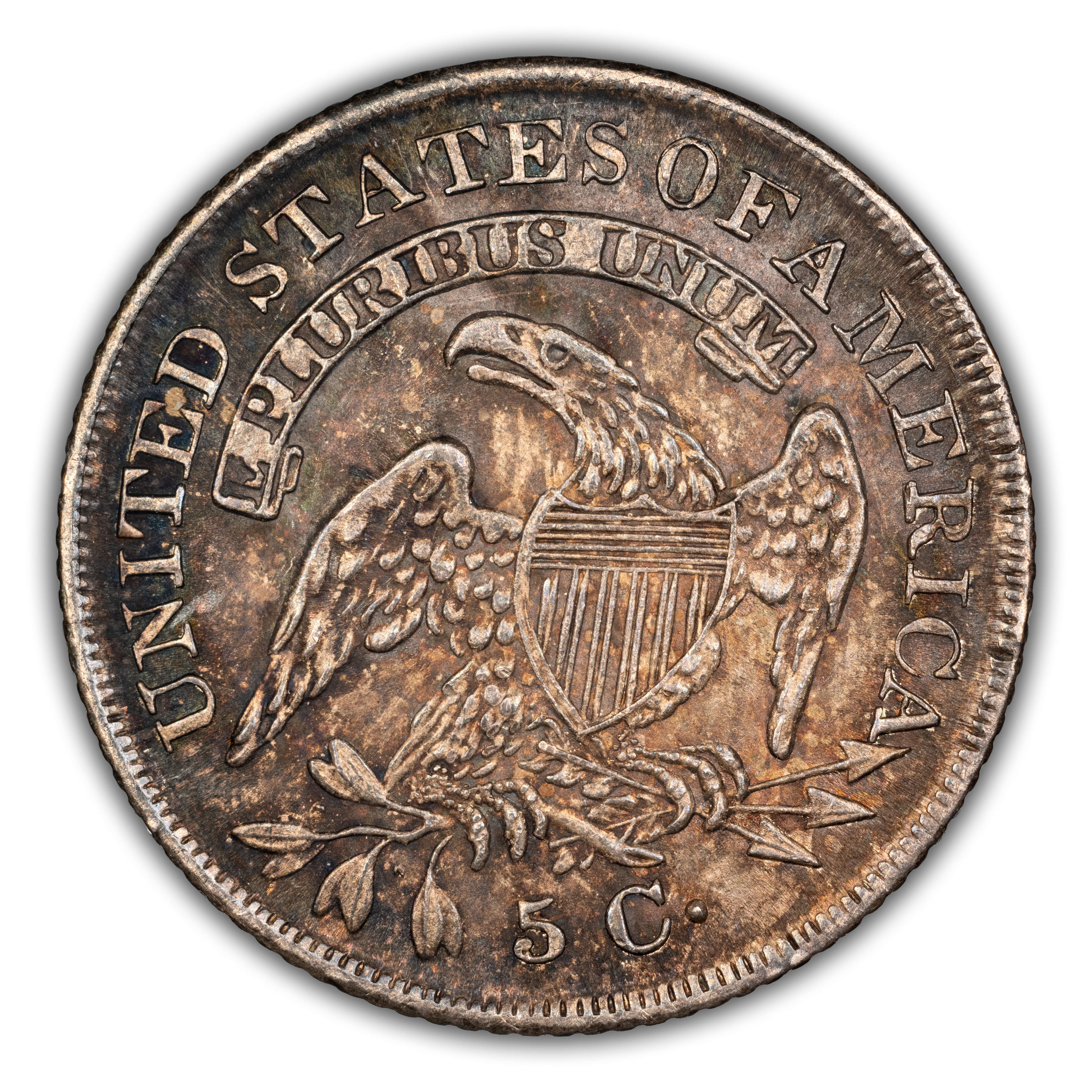 1836 H10c Small 5c, LM-4 MS thumbnail 6