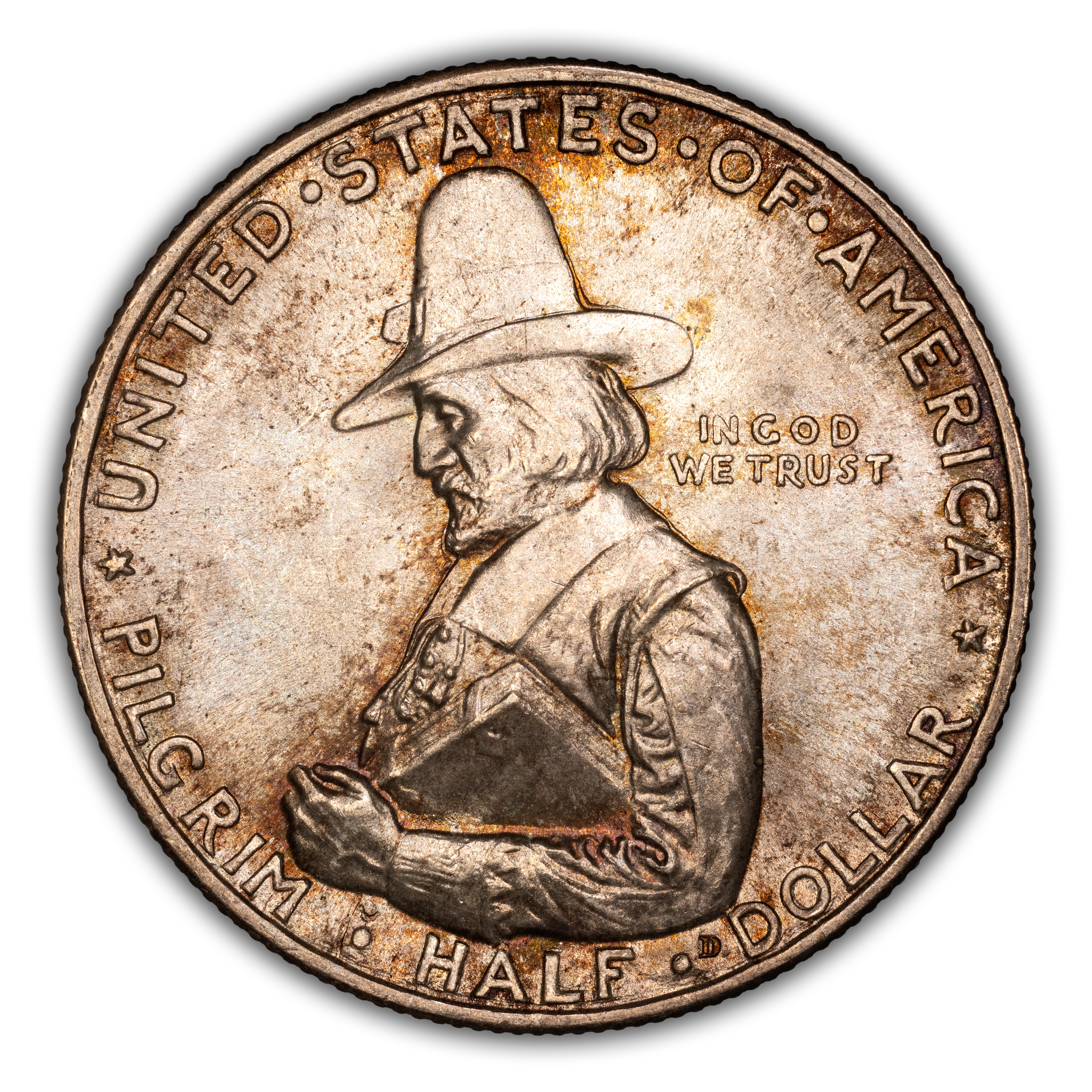 1920 50c Pilgrim MS thumbnail 4
