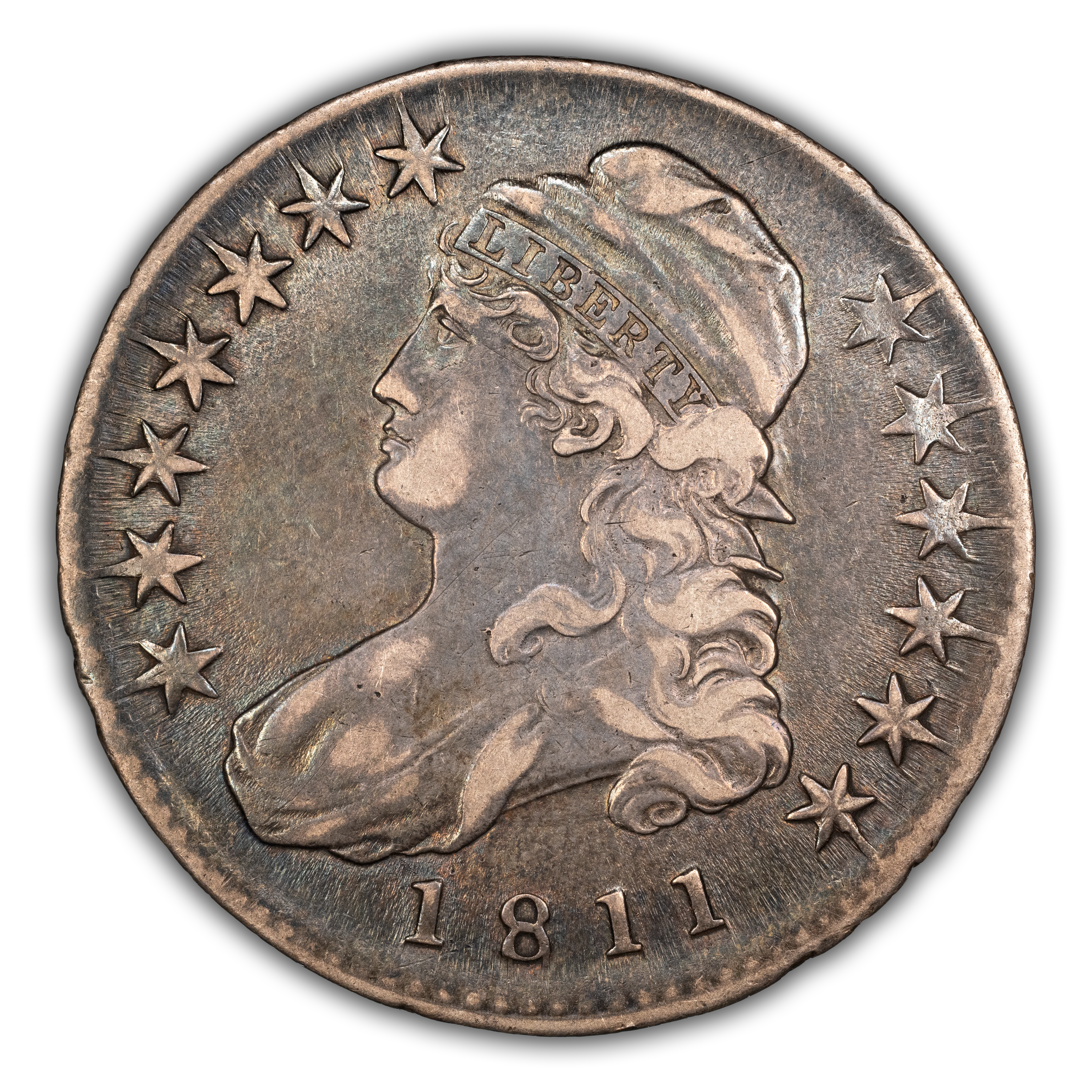 1811 50c Small 8, O-106 MS thumbnail 2