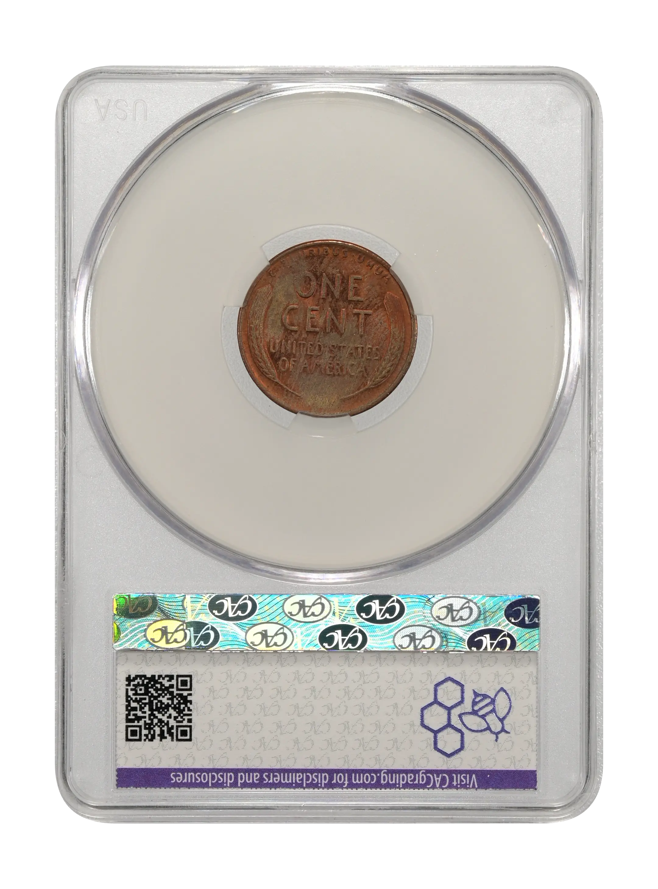 1954-D/D/D 1c Repunched Mintmark, FS-501 MS RB MS62 RB thumbnail 23