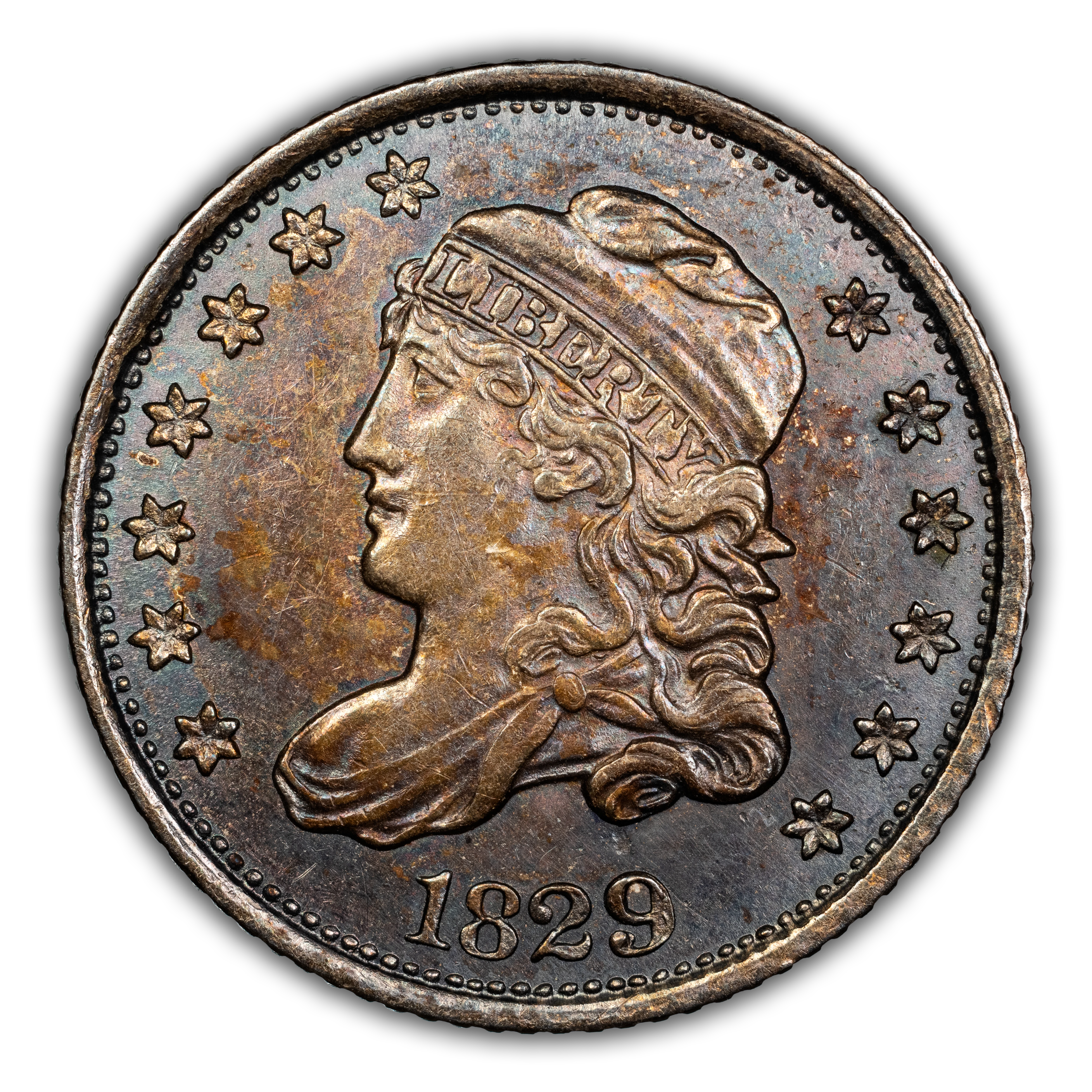 1829 H10c 3 Pale Gules, LM-3 MS