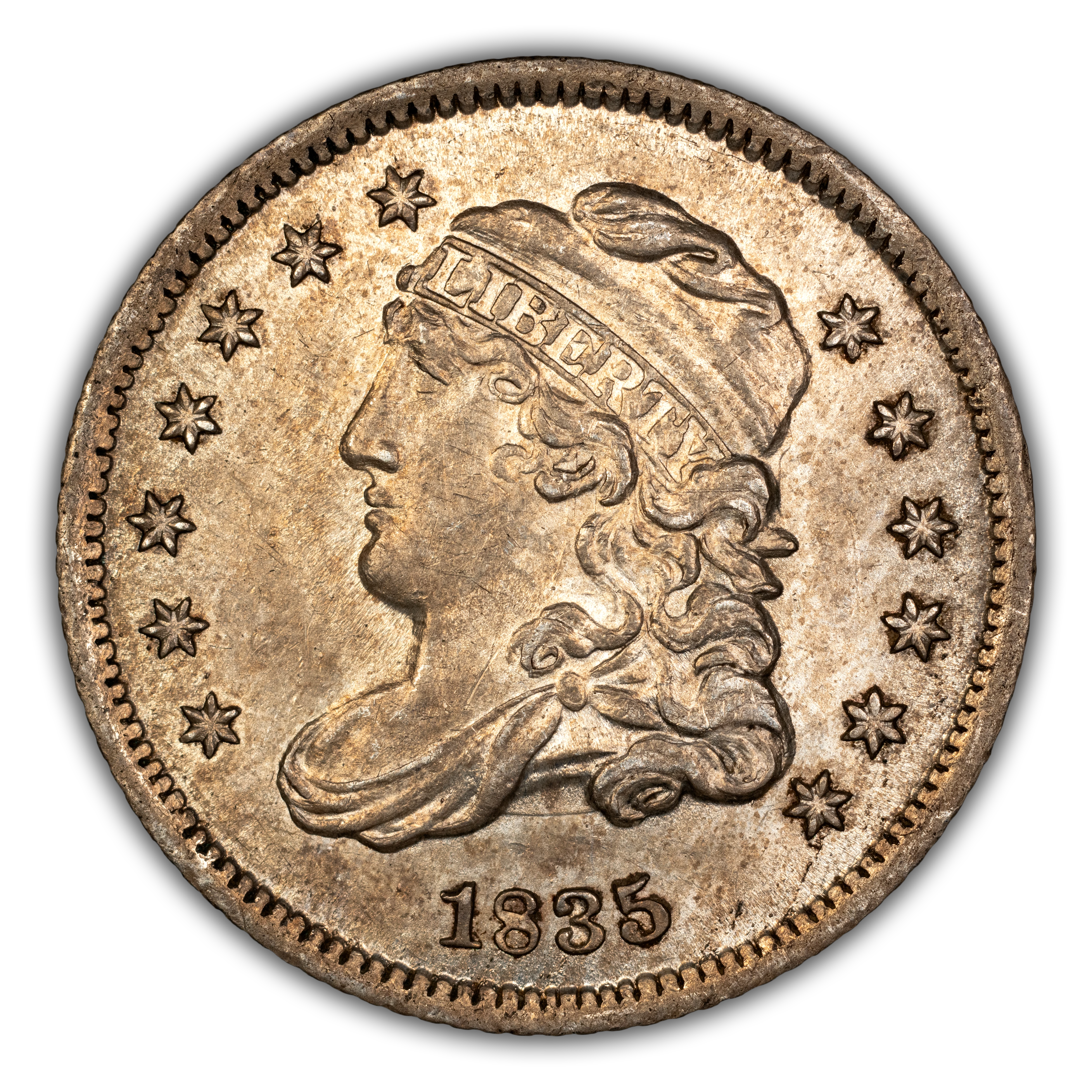 1835 H10c Small Date, Large 5C, LM-8.1 MS