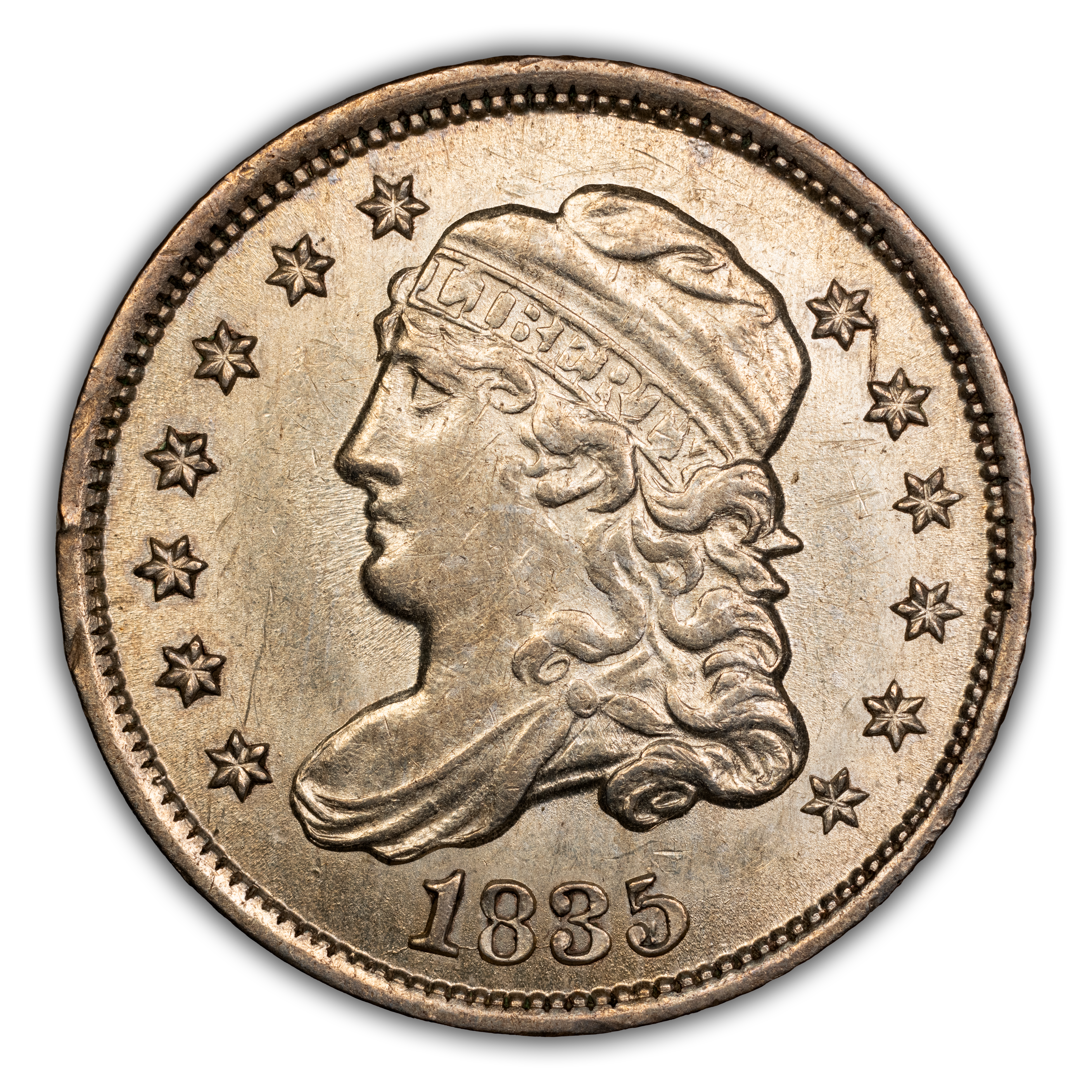 1835 H10c Large Date, Large 5C, LM-3 MS thumbnail 7