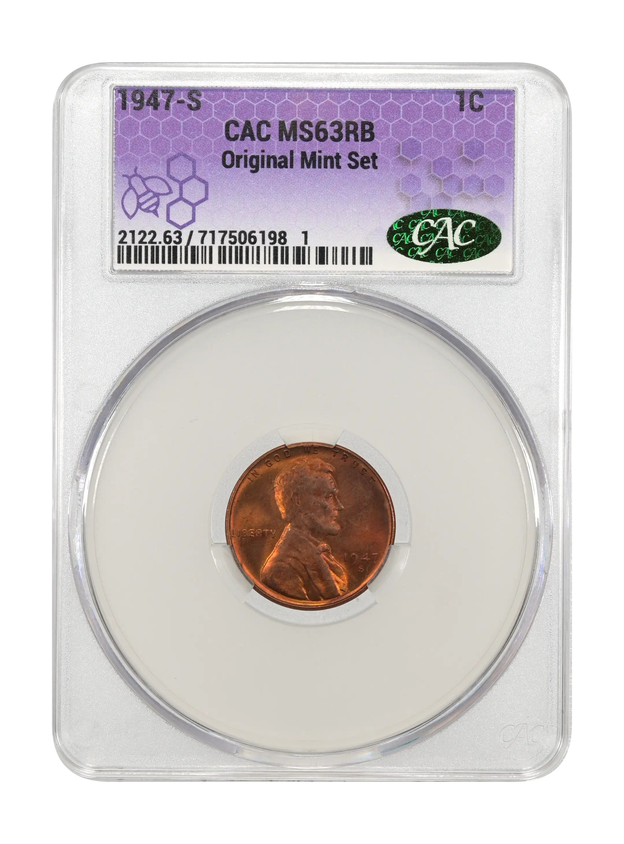 1947-S/S 1c Repunched Mintmark, FS-504 MS RB thumbnail 8