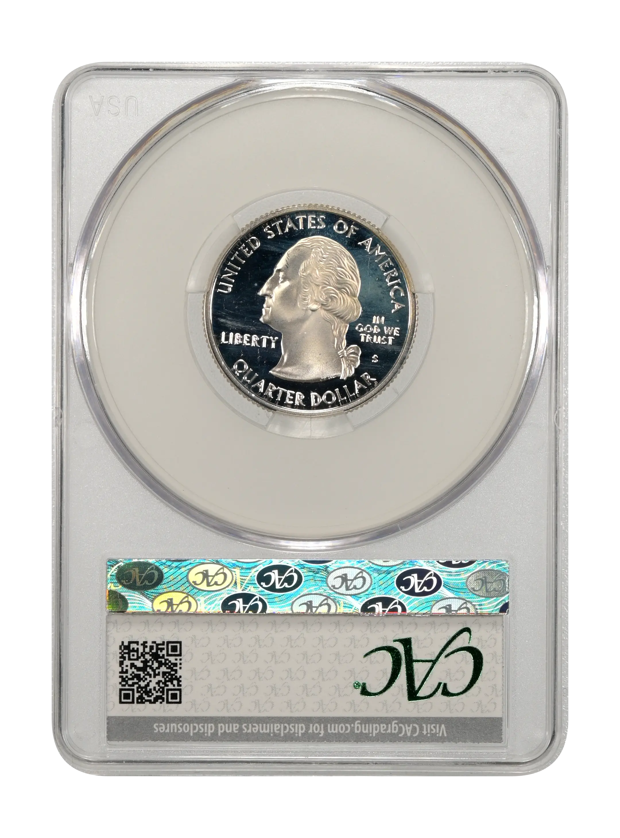 2001-S 25c Kentucky, Silver PR DCAM thumbnail 19